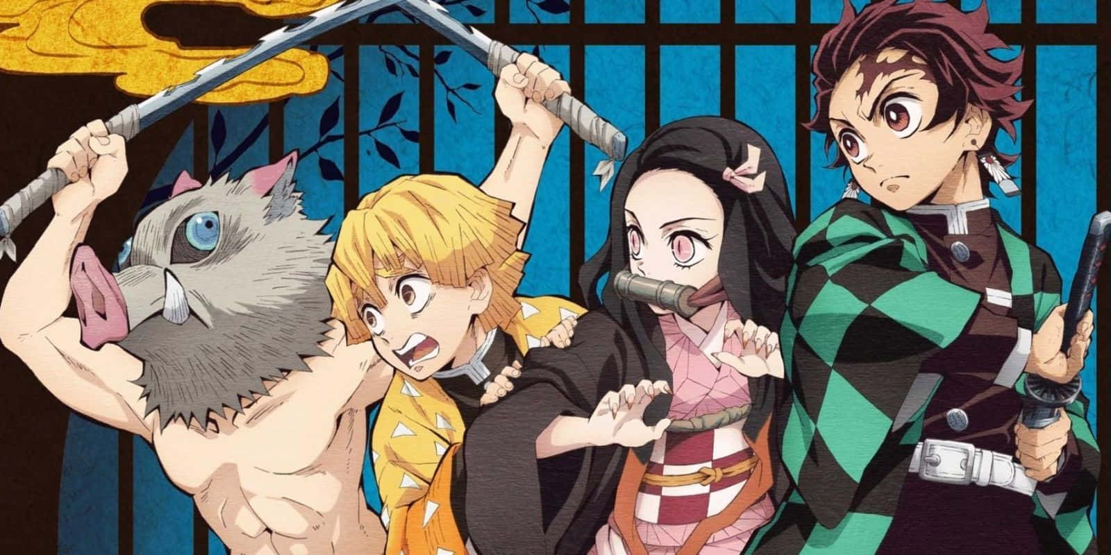 Tanjirou Kamado reiser seg! Bakgrunner