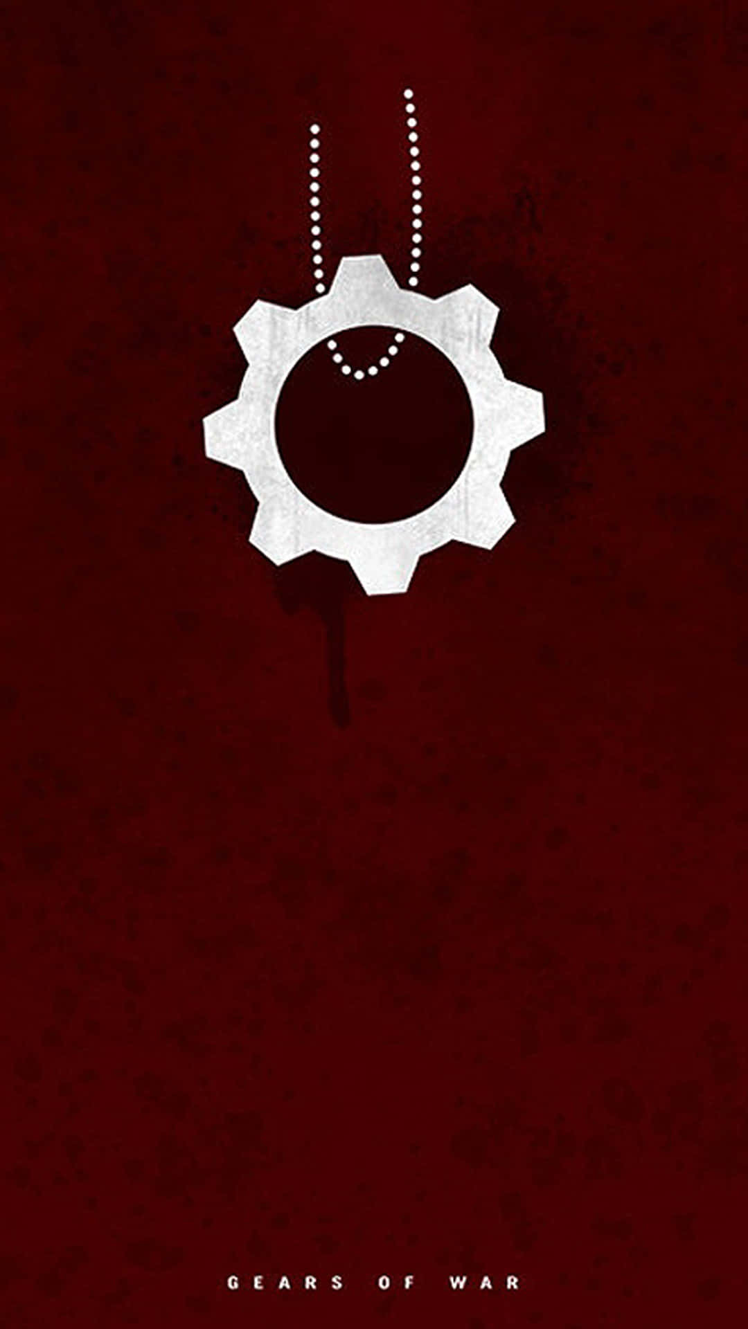 Tannhjulsanheng Halskjede iPhone XS Gears Of War 5 Bakgrunn Bakgrunner