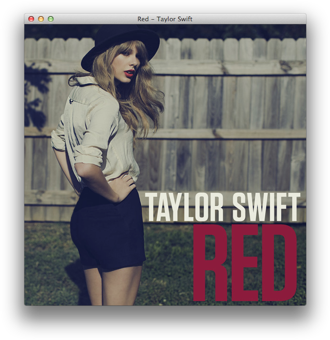 Taylor Swift Rød Album Cover Bakgrunner