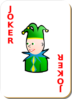 Tegneserie Joker Spillkort Bakgrunner