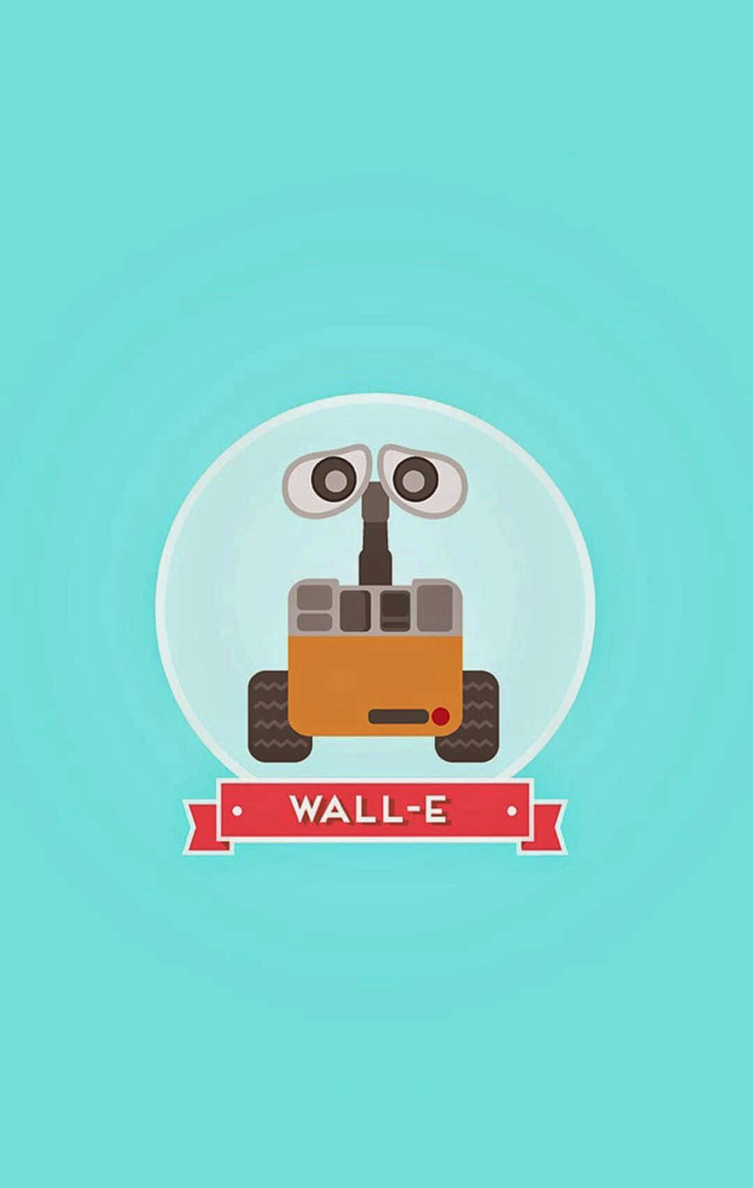 Tegneserie Wall E iPhone Bakgrunner