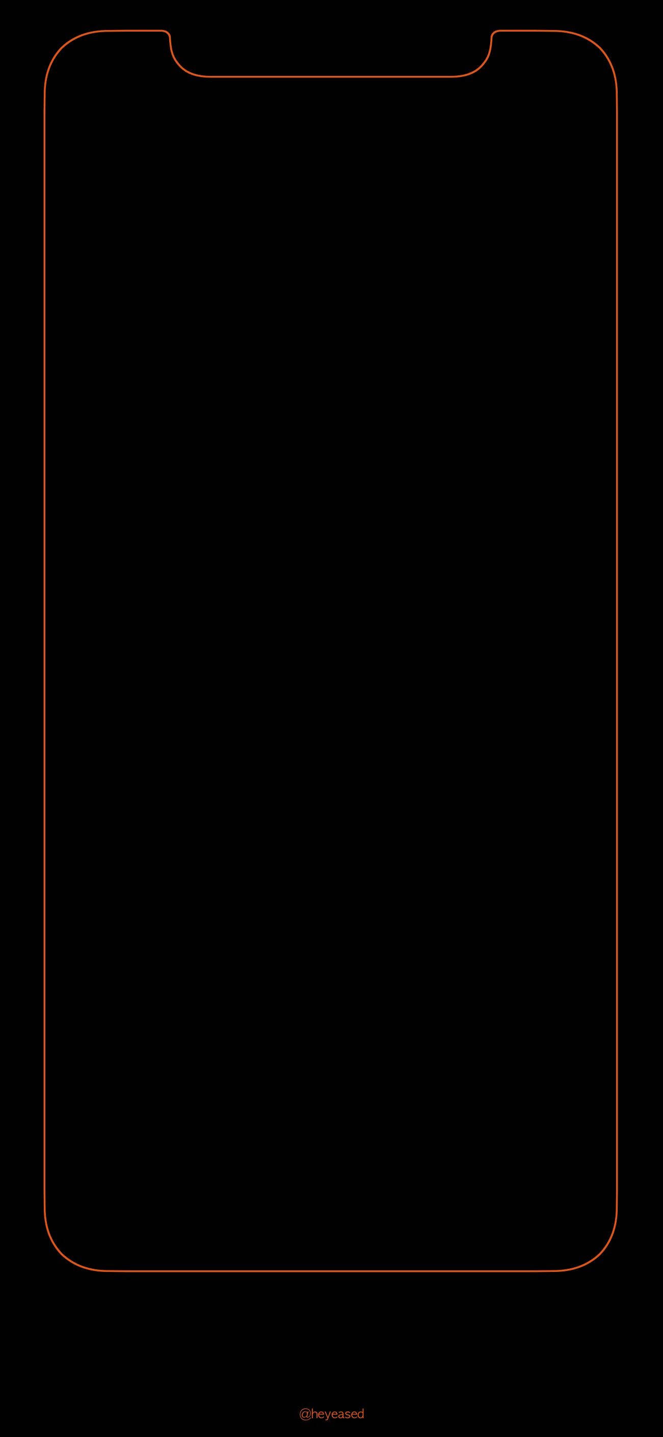 Telefonskjerm Linje Grafisk Pitch Black Bakgrunner