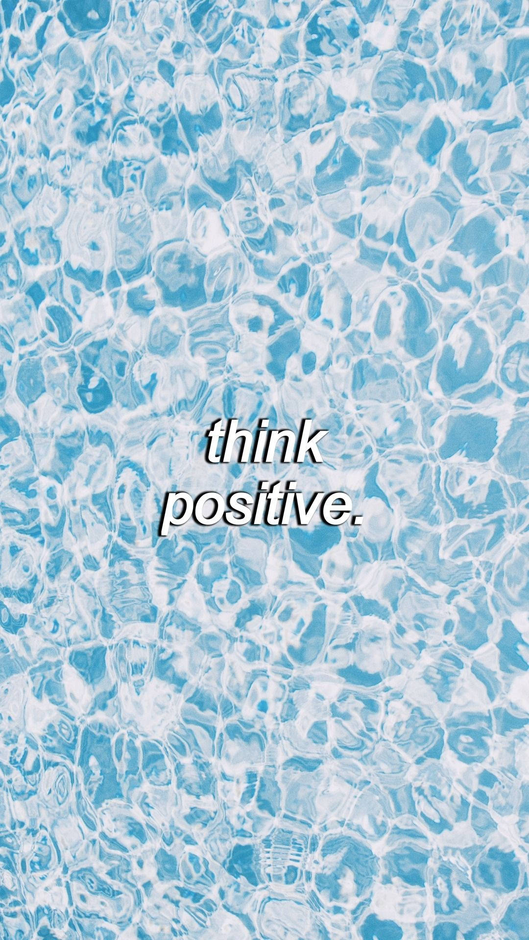 Tenk Positivt iPhone Estetikk Bakgrunner