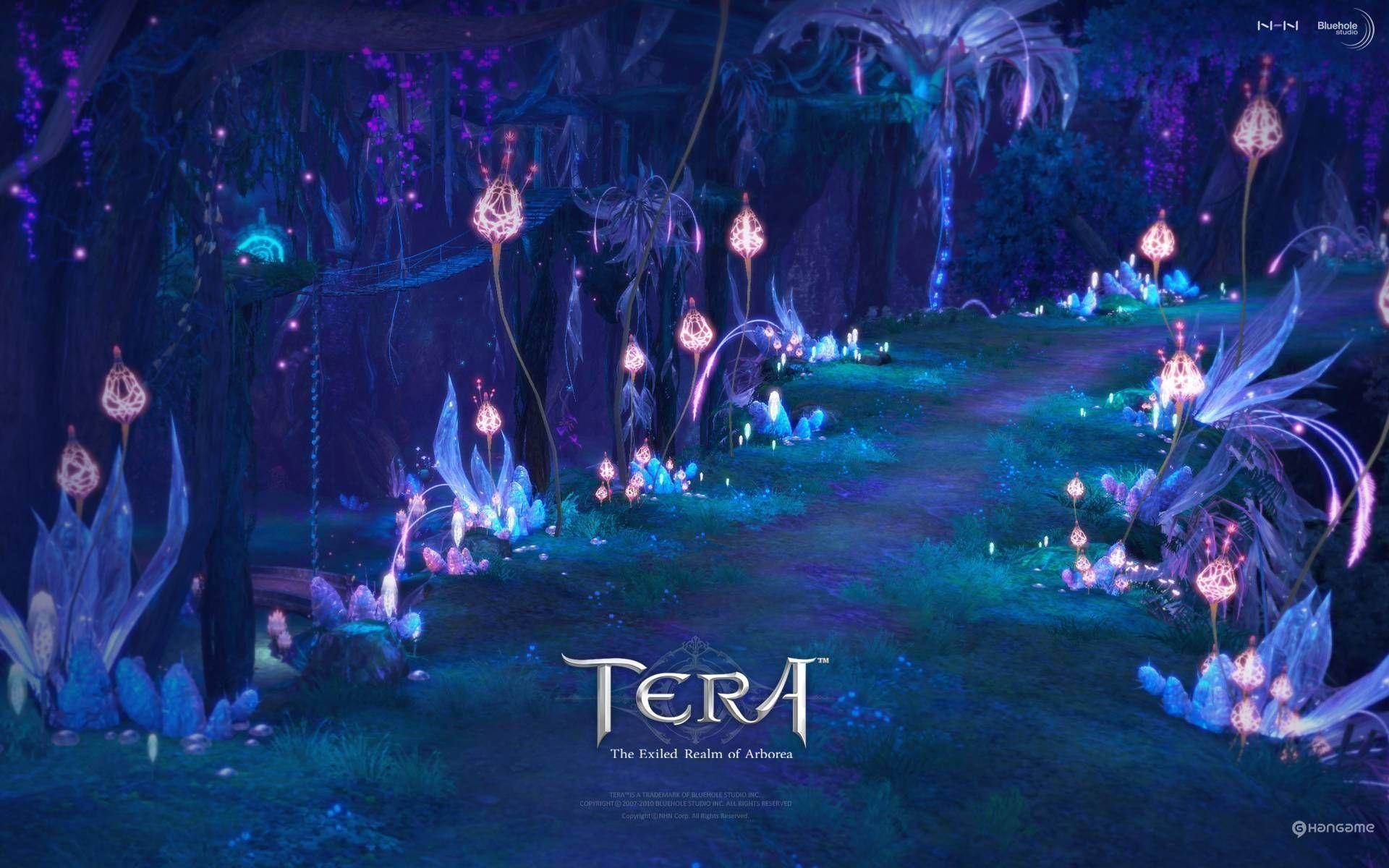 Tera Online Estetisk Konseptkunst Bakgrunner