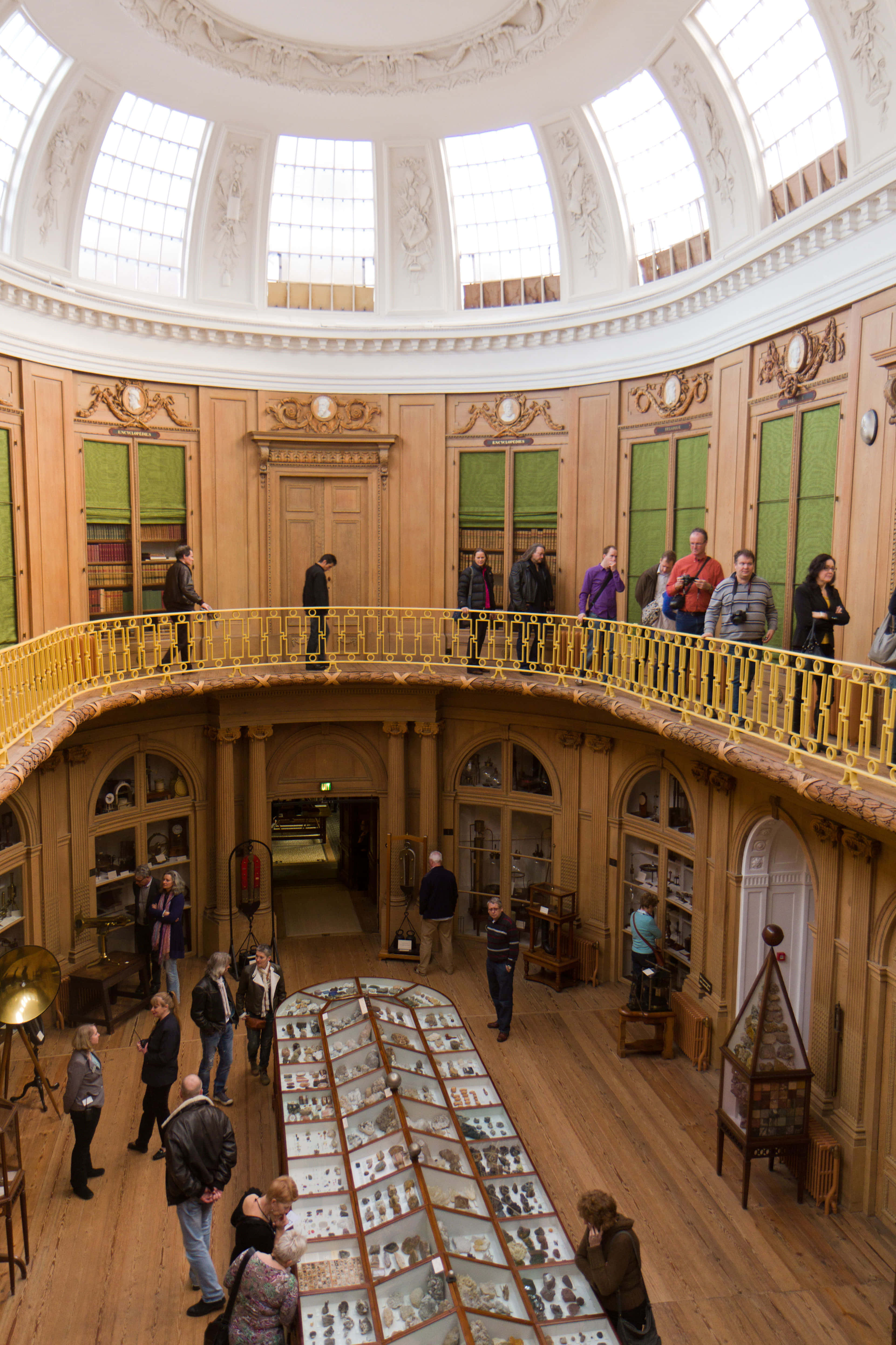 Teylers ovale rom Bakgrunner
