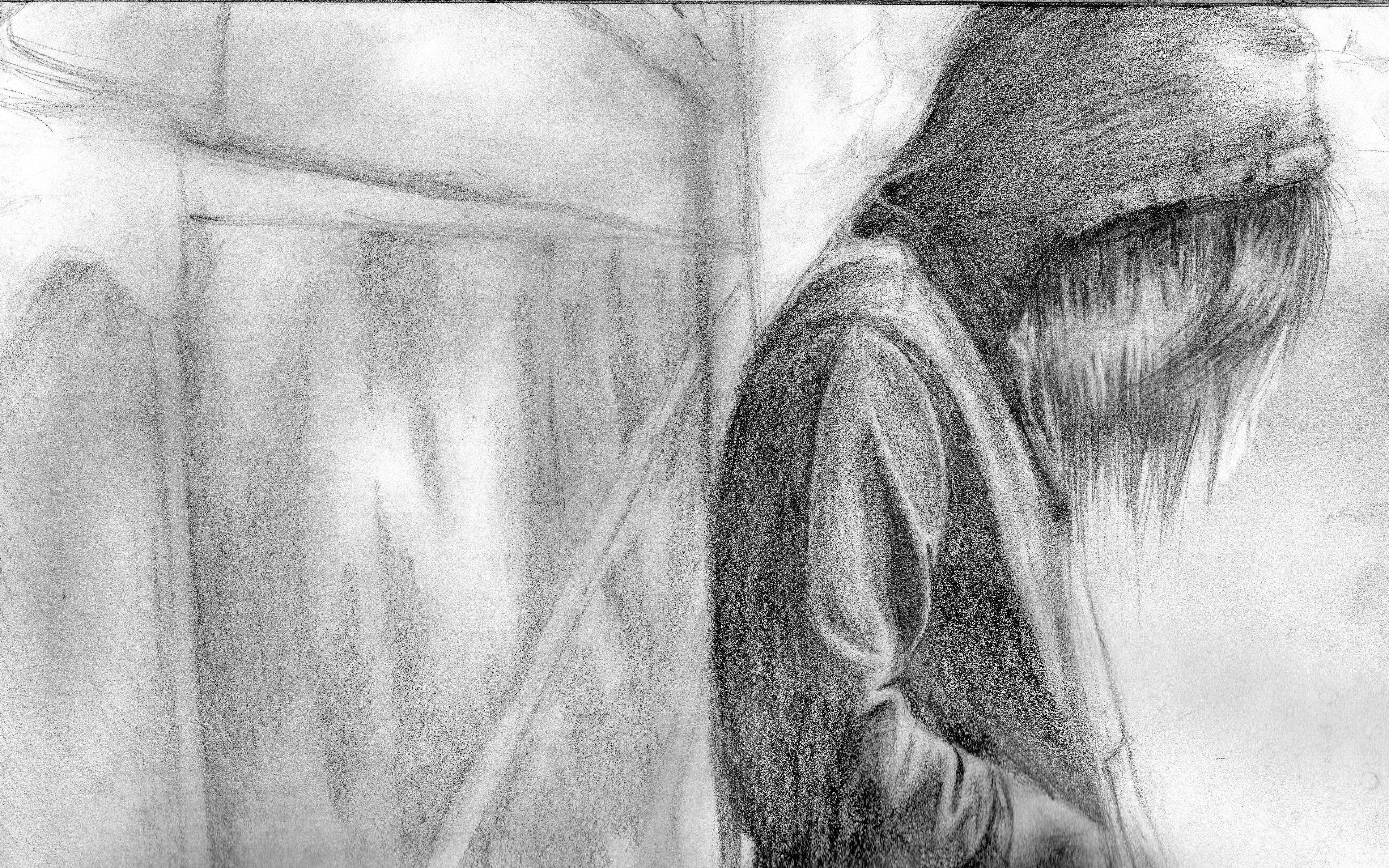 Tøff Emo-tegning Bakgrunner