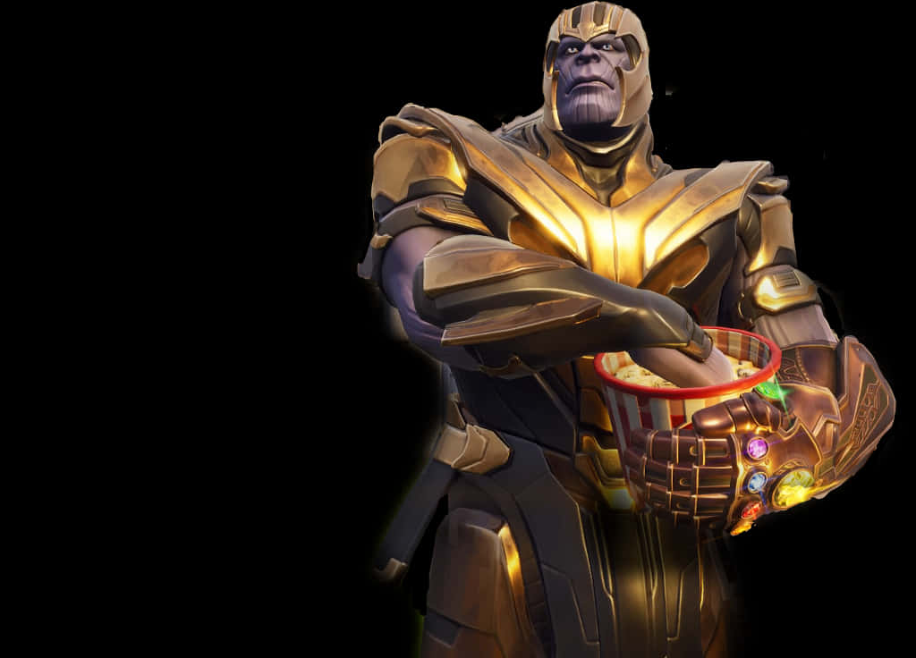 Thanos holder popcornbøtte Bakgrunner