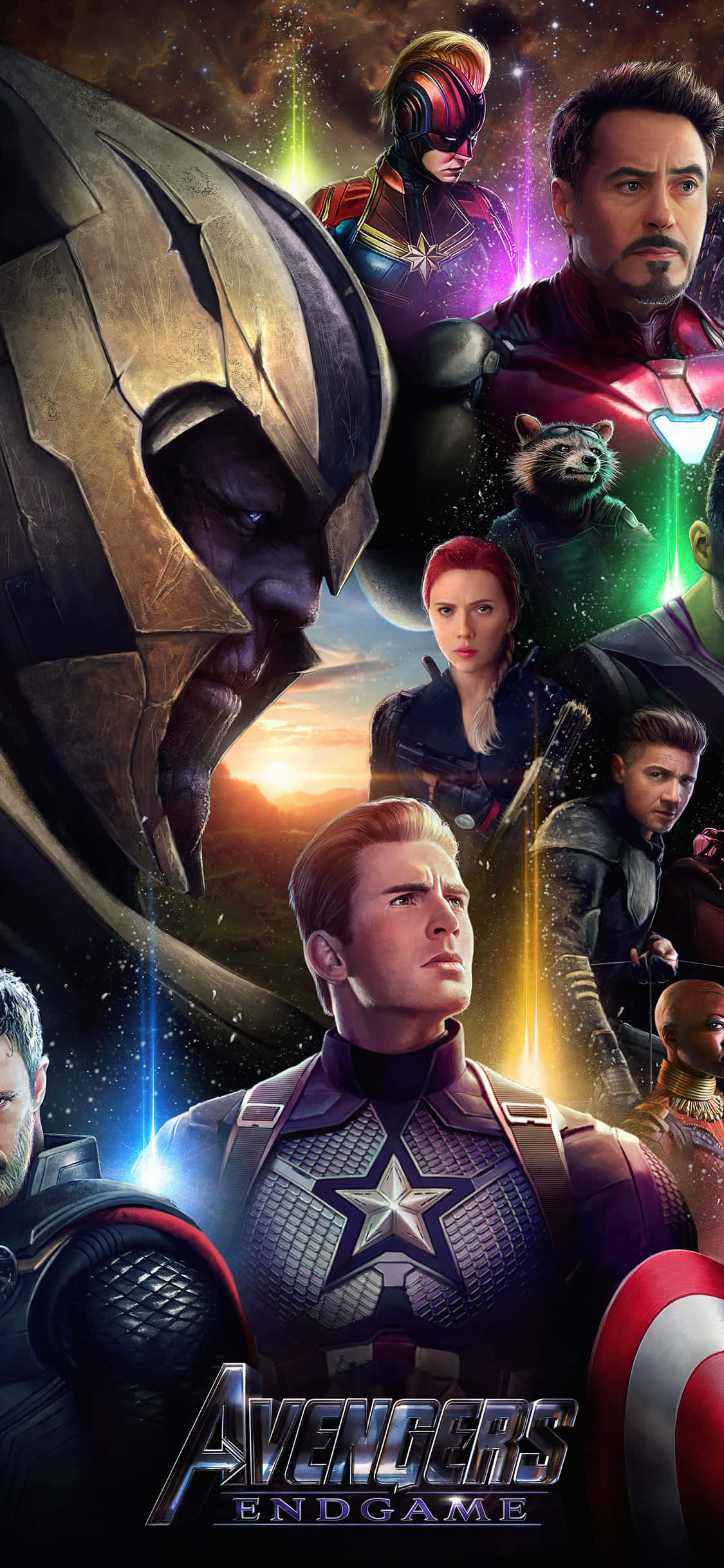 The Avengers samles for å bekjempe det onde. Bakgrunner
