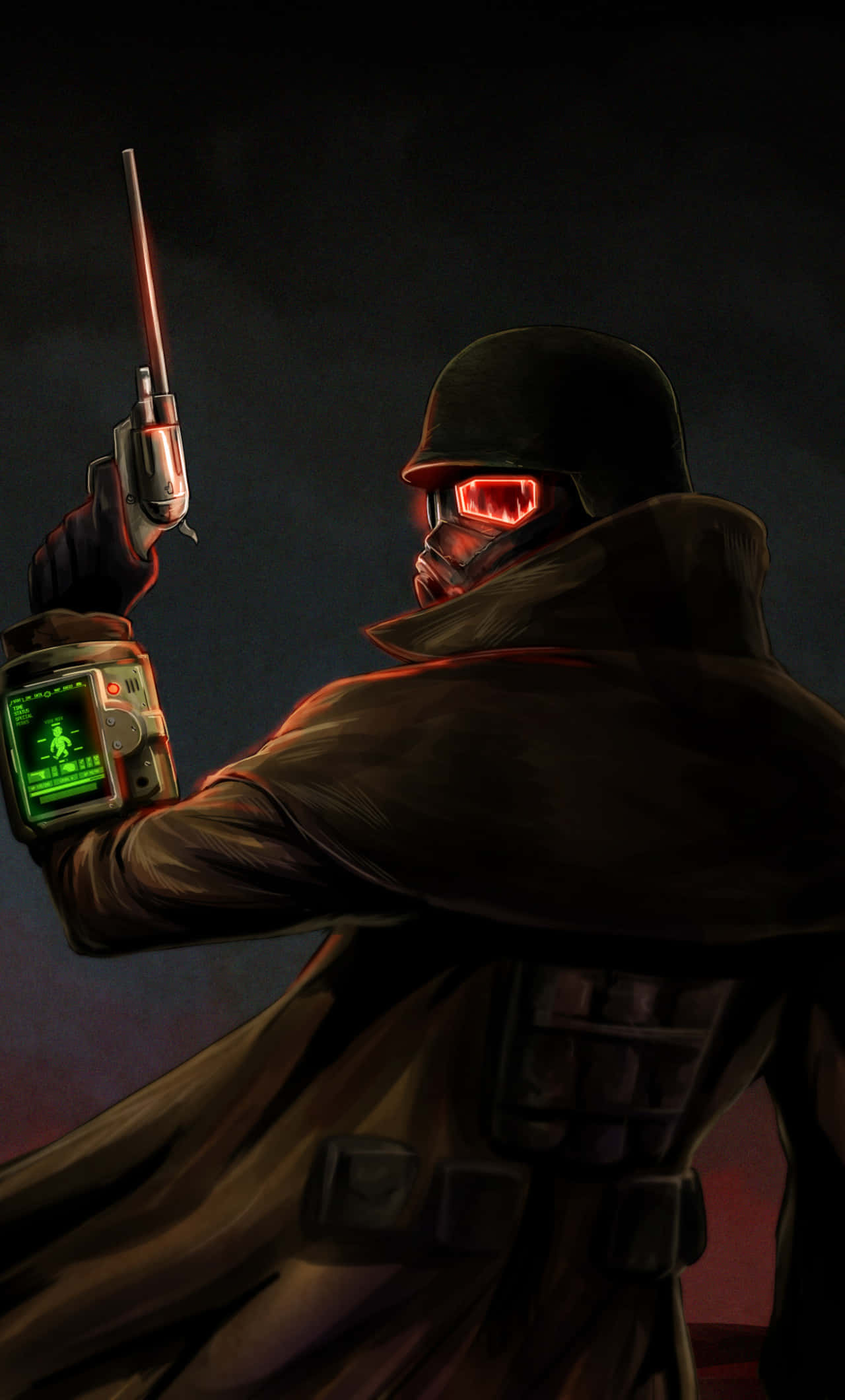 The Courier Fallout NV Telefon Bakgrunner