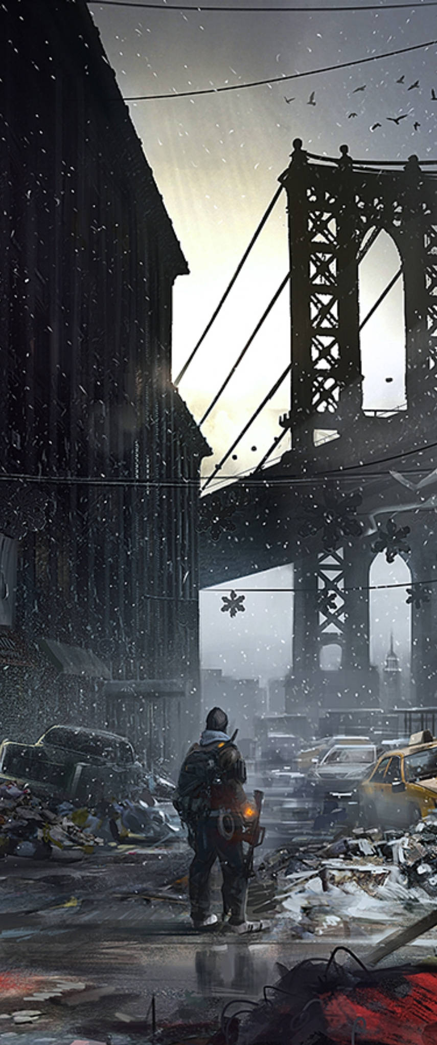 The Division telefonsoldat i kaos Bakgrunner