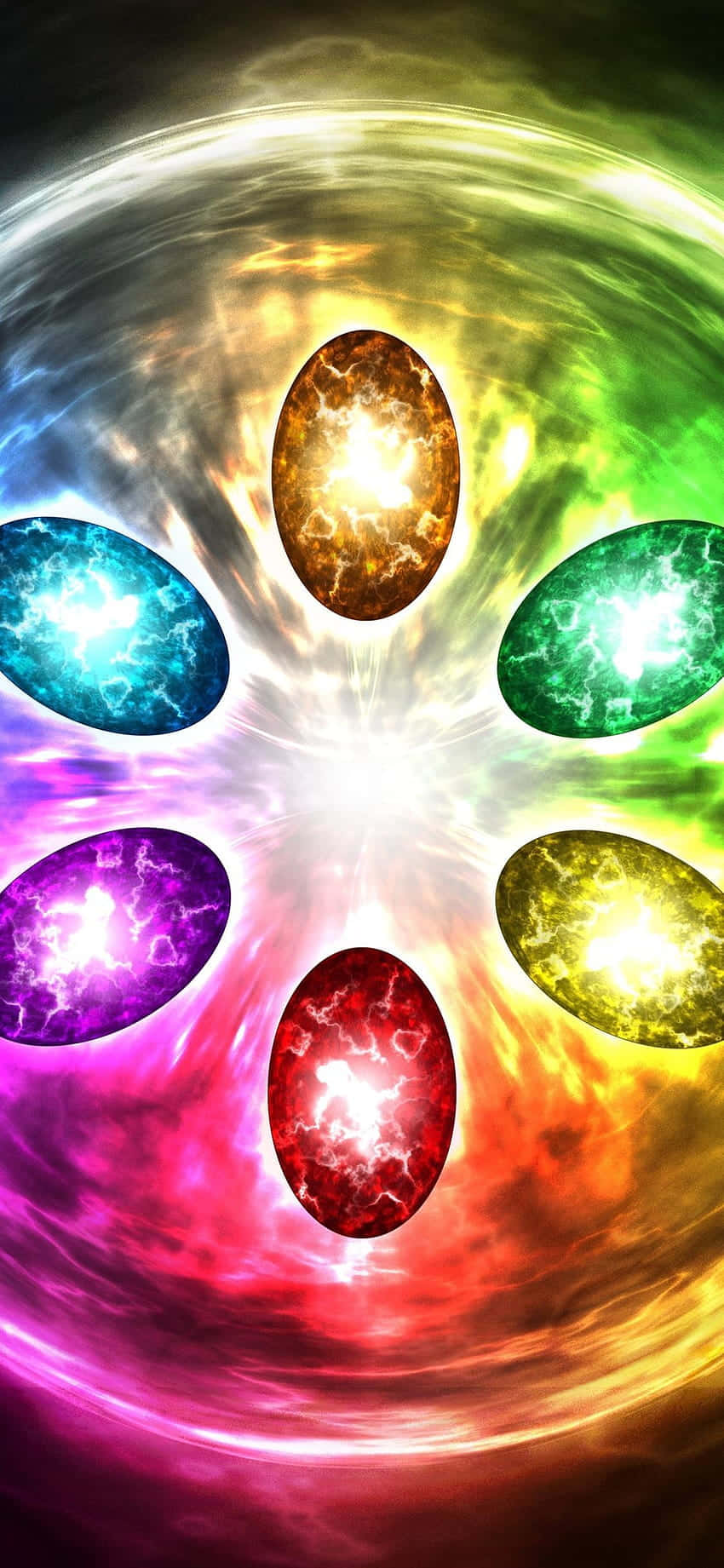 The Infinity Stones – hver kraft til å bøye virkeligheten – sett sammen Bakgrunner