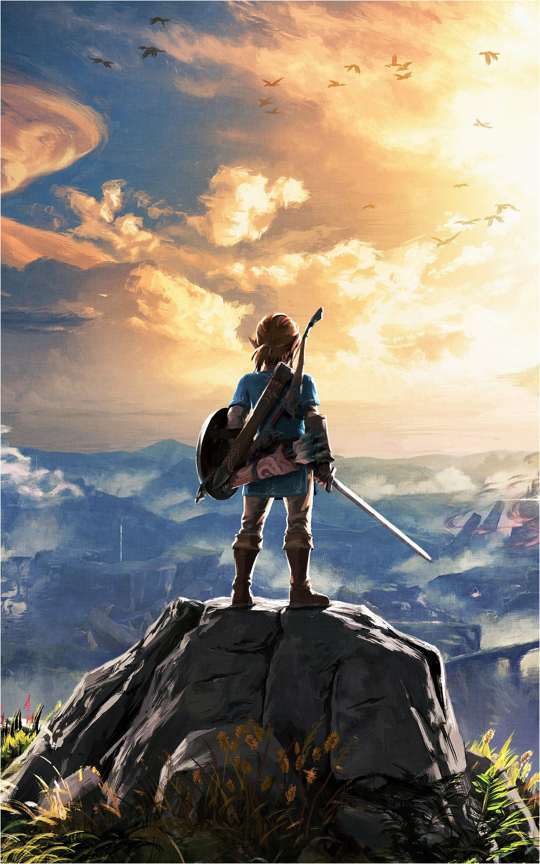 The Legend Of Zelda Gamer-telefon Bakgrunner