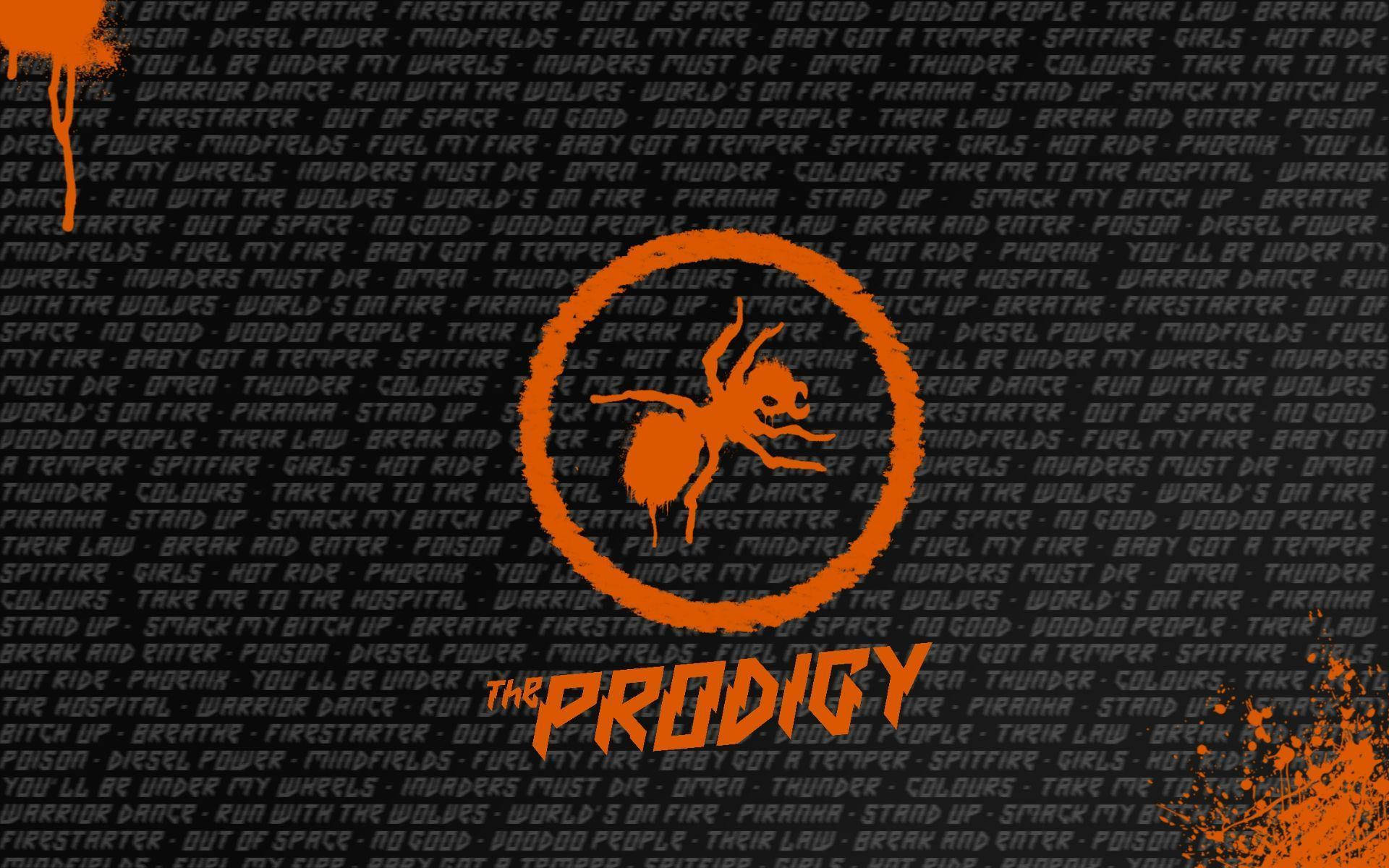 The Prodigy Band-logo Bakgrunner