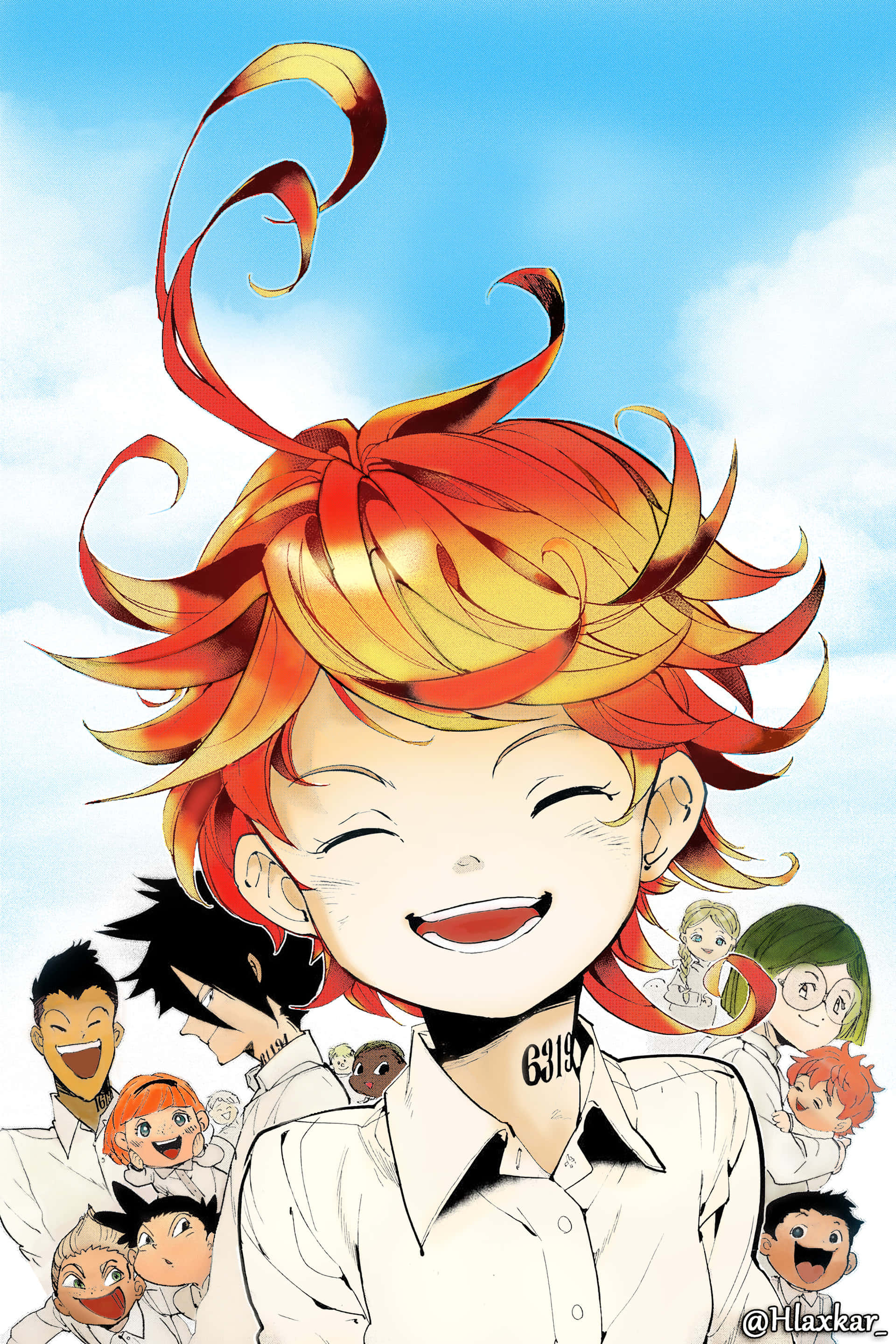 The Promised Neverland Gledesbilde Bakgrunner