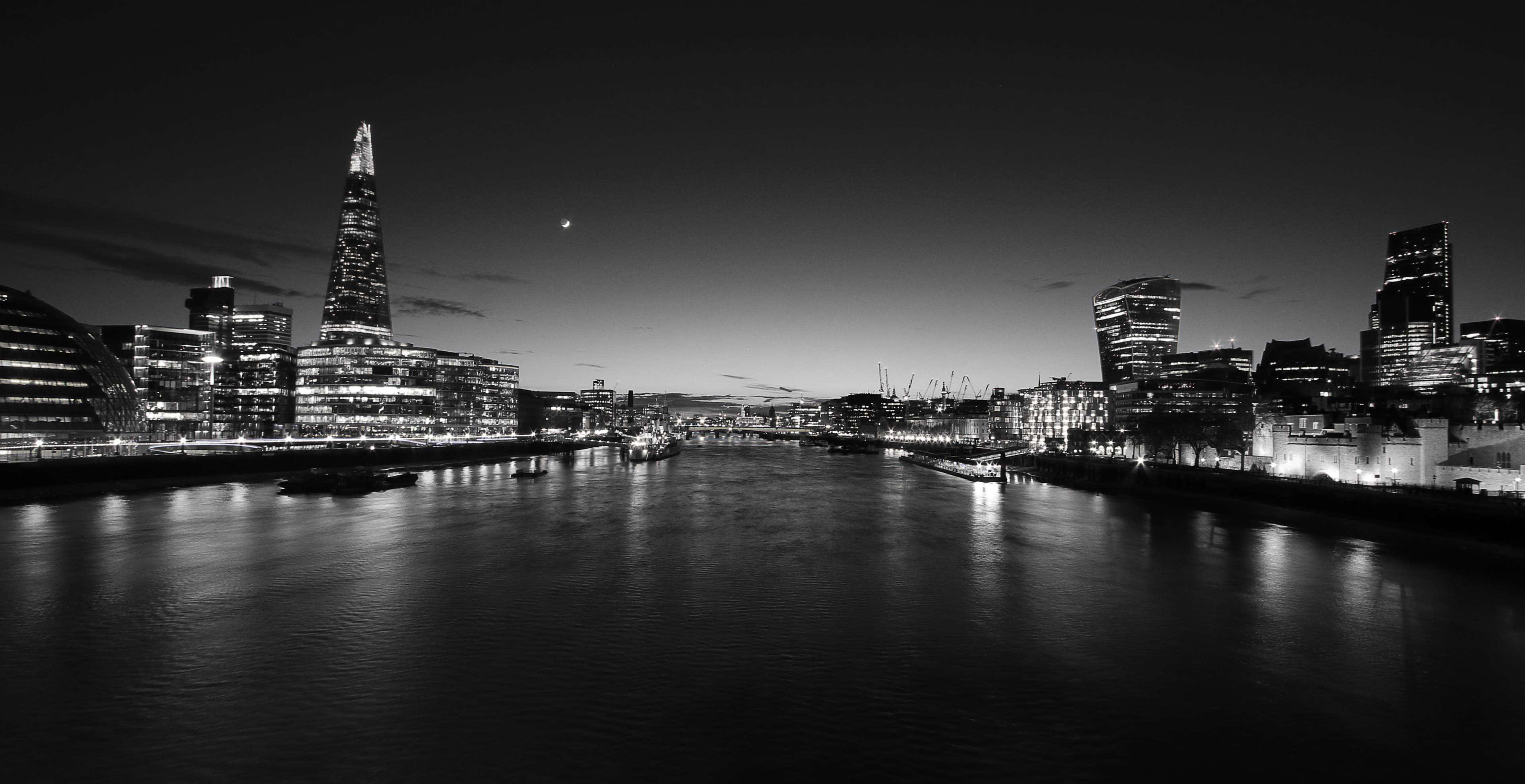 The Shard fra London City View Bakgrunner