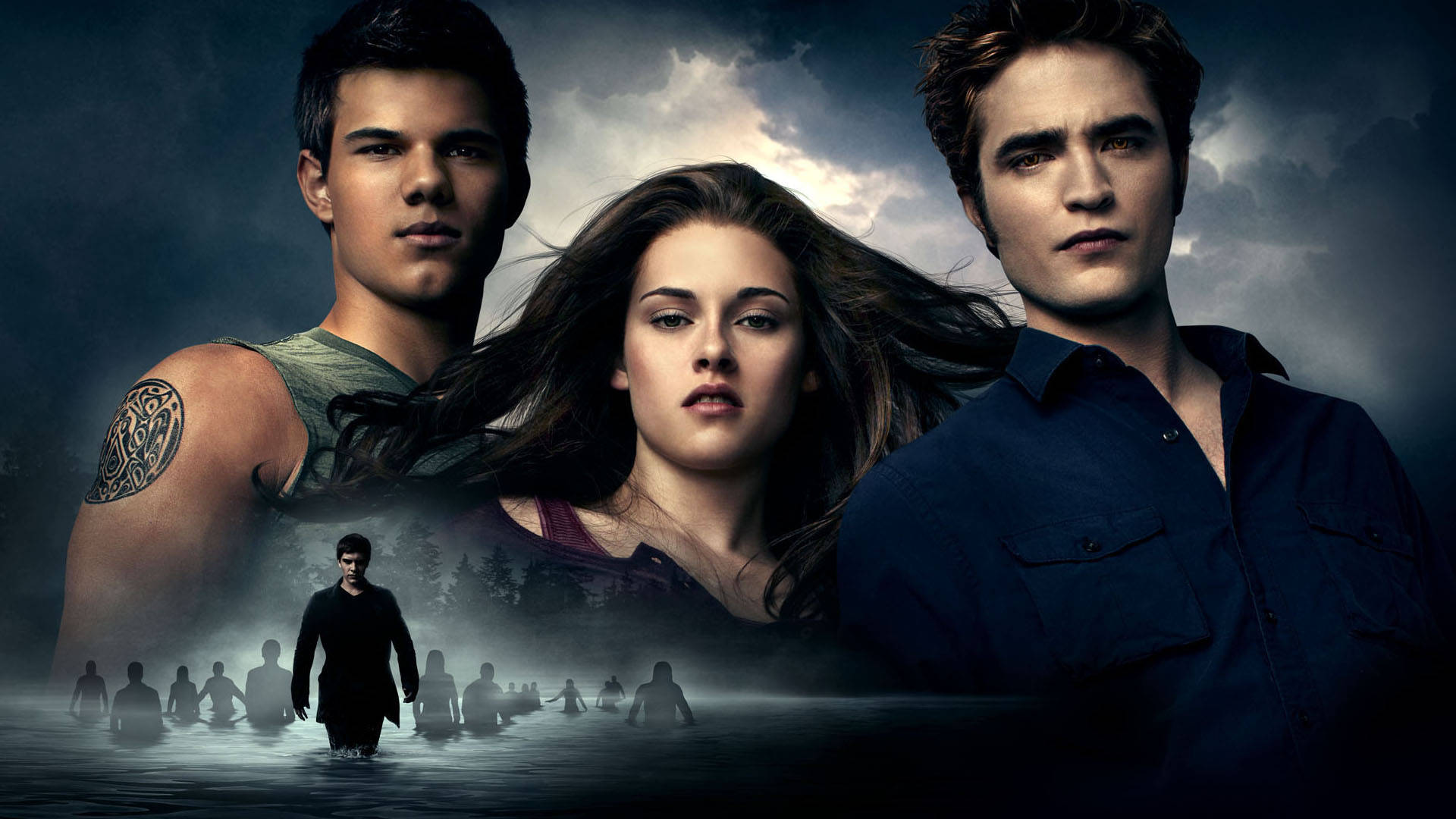 The Twilight Saga Eclipse Movie Poster Bakgrunner