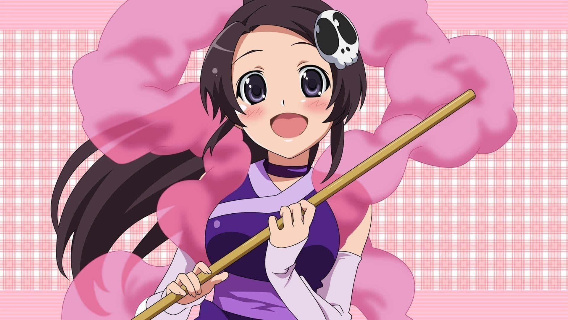 The World God Only Knows Skull-hårklemme Bakgrunner