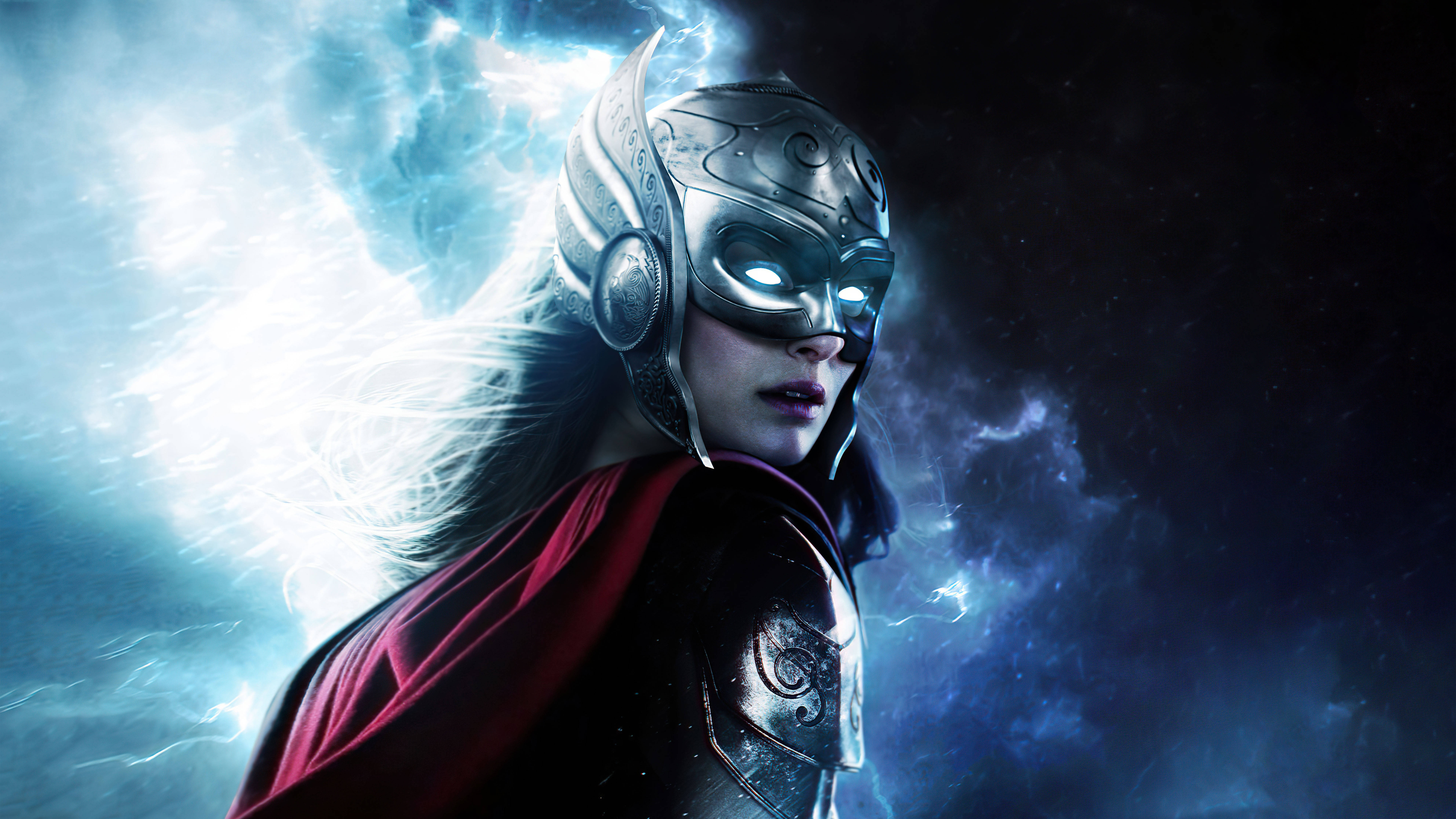 Thor Love And Thunder Jane Rustning Bakgrunner