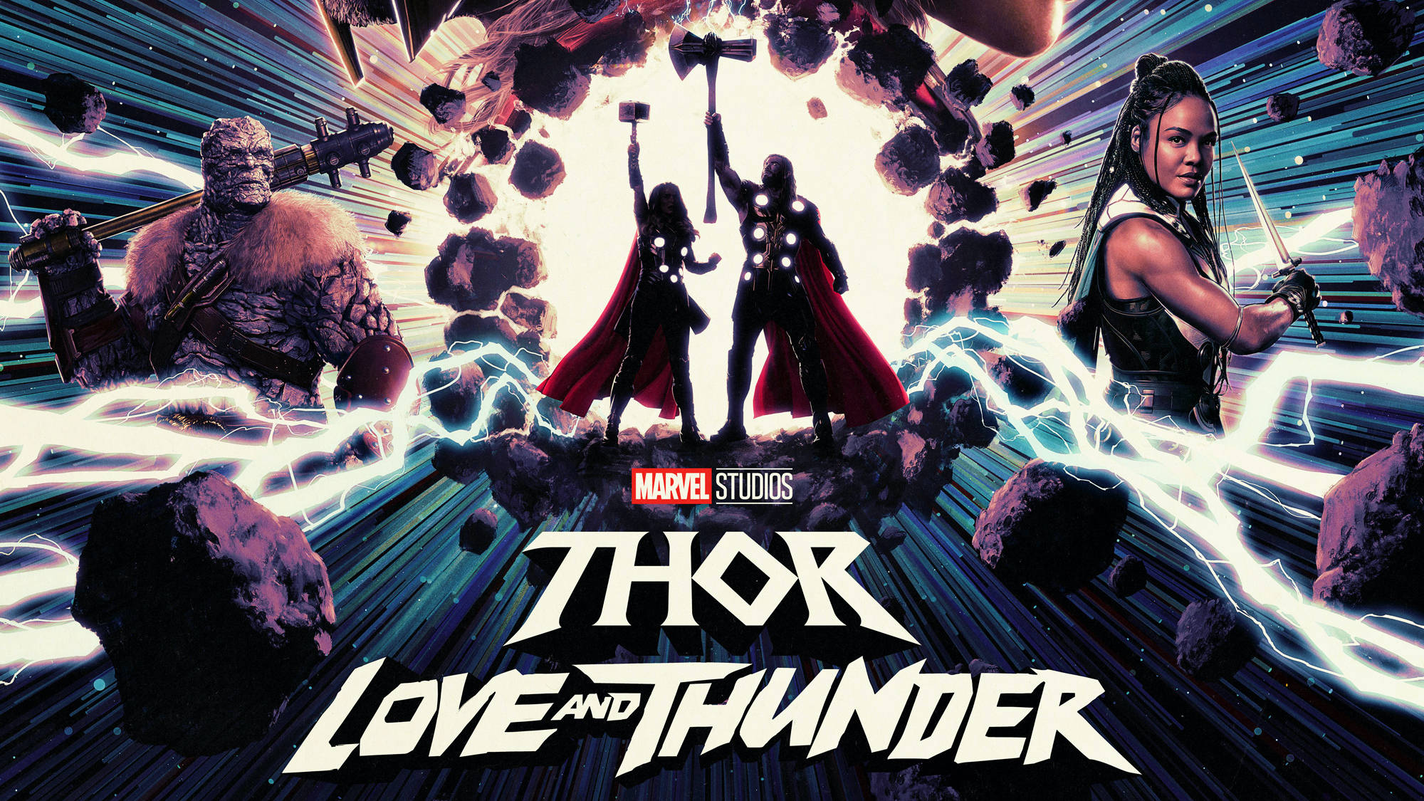 Thor Love And Thunder Filmkunst Bakgrunner