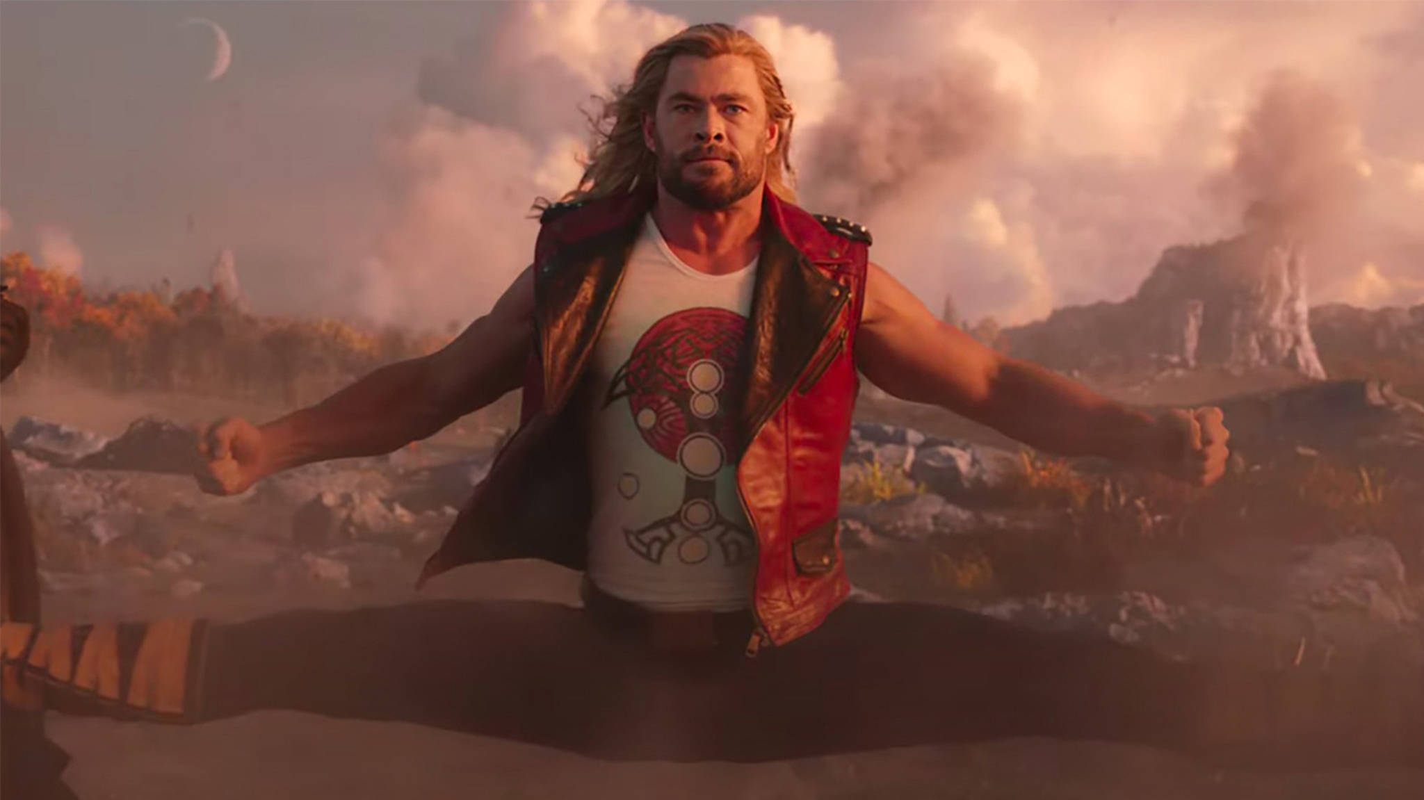Thor Love and Thunder Episk Splitt Bakgrunner