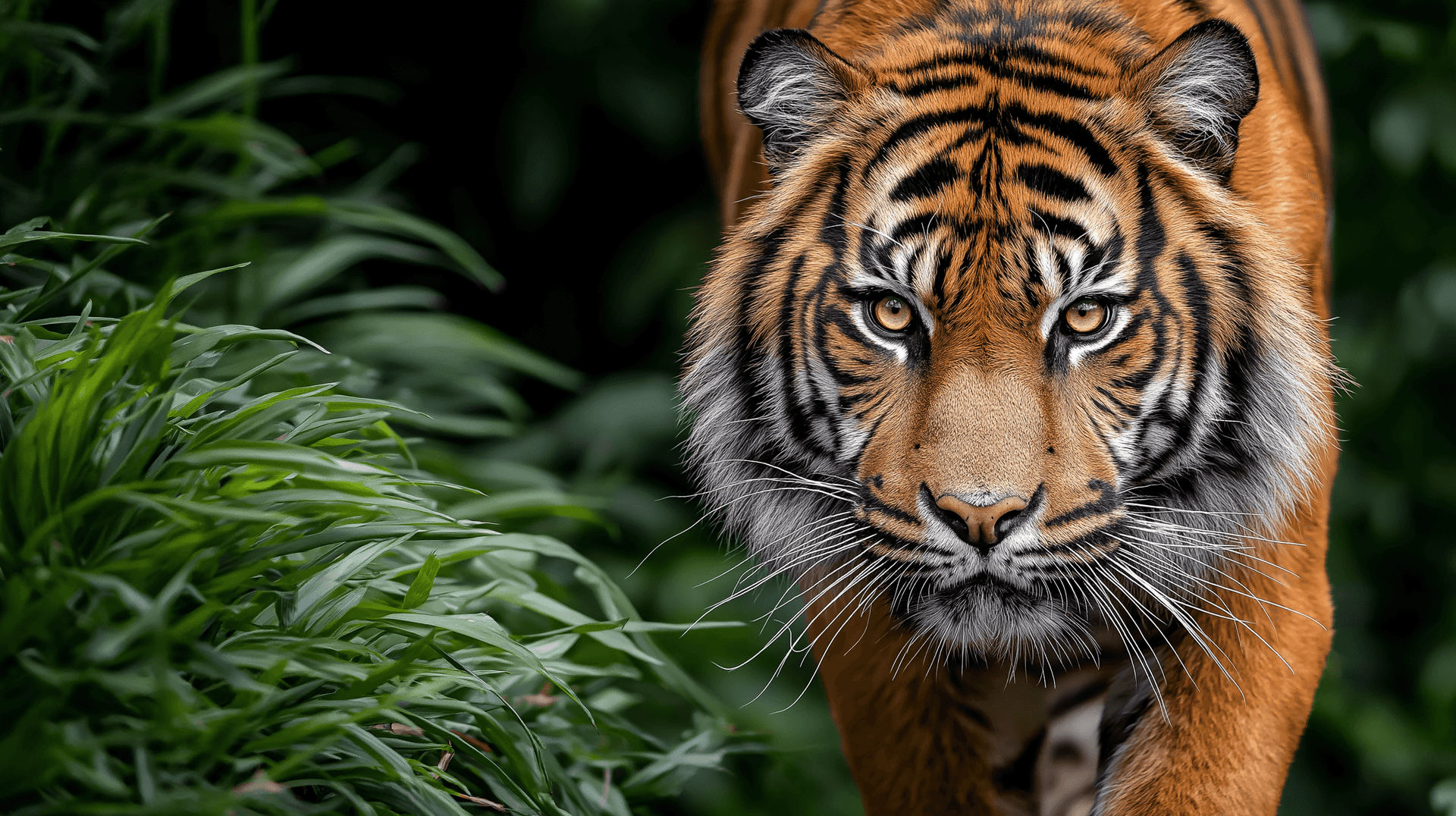 Tiger på jakt Bakgrunner