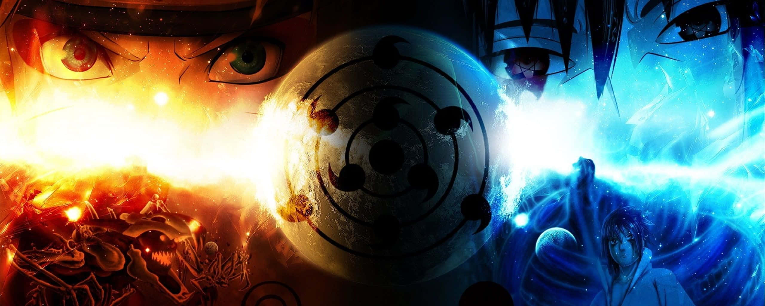 Tilsvarende krefter til Naruto og Sasuke Bakgrunner