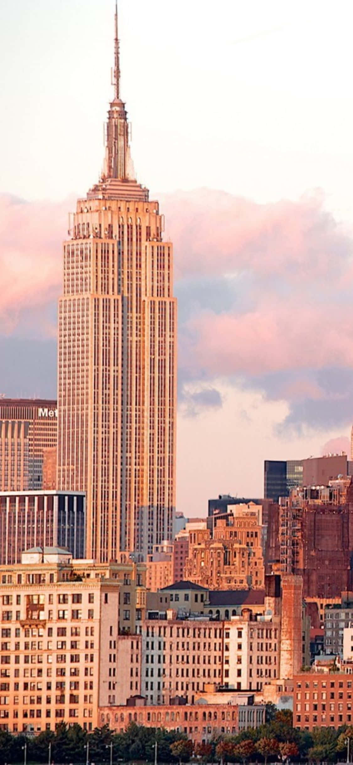 Times Square om natten i New York City Bakgrunner