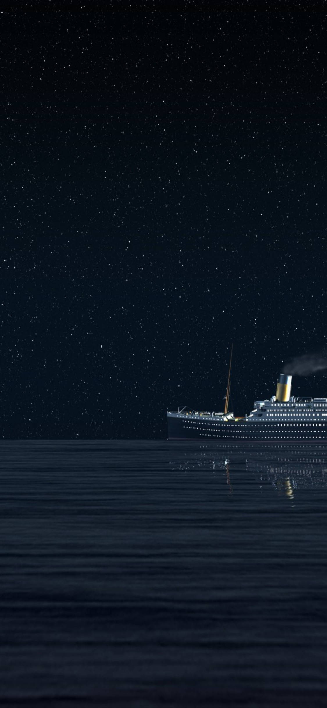 Titanic Stjerneklar Natt Bakgrunner