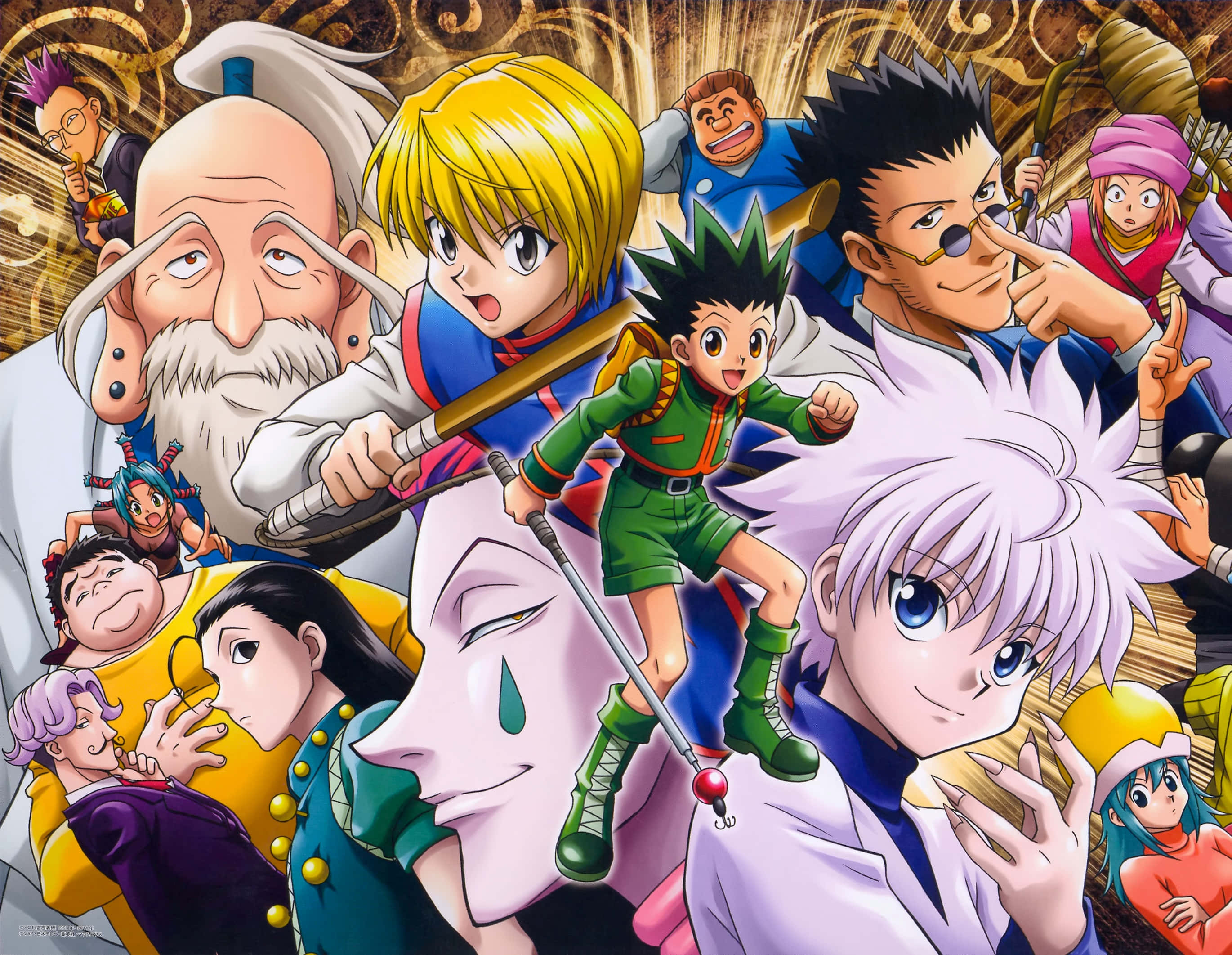 To animehelter, forent i kamp! Bakgrunner