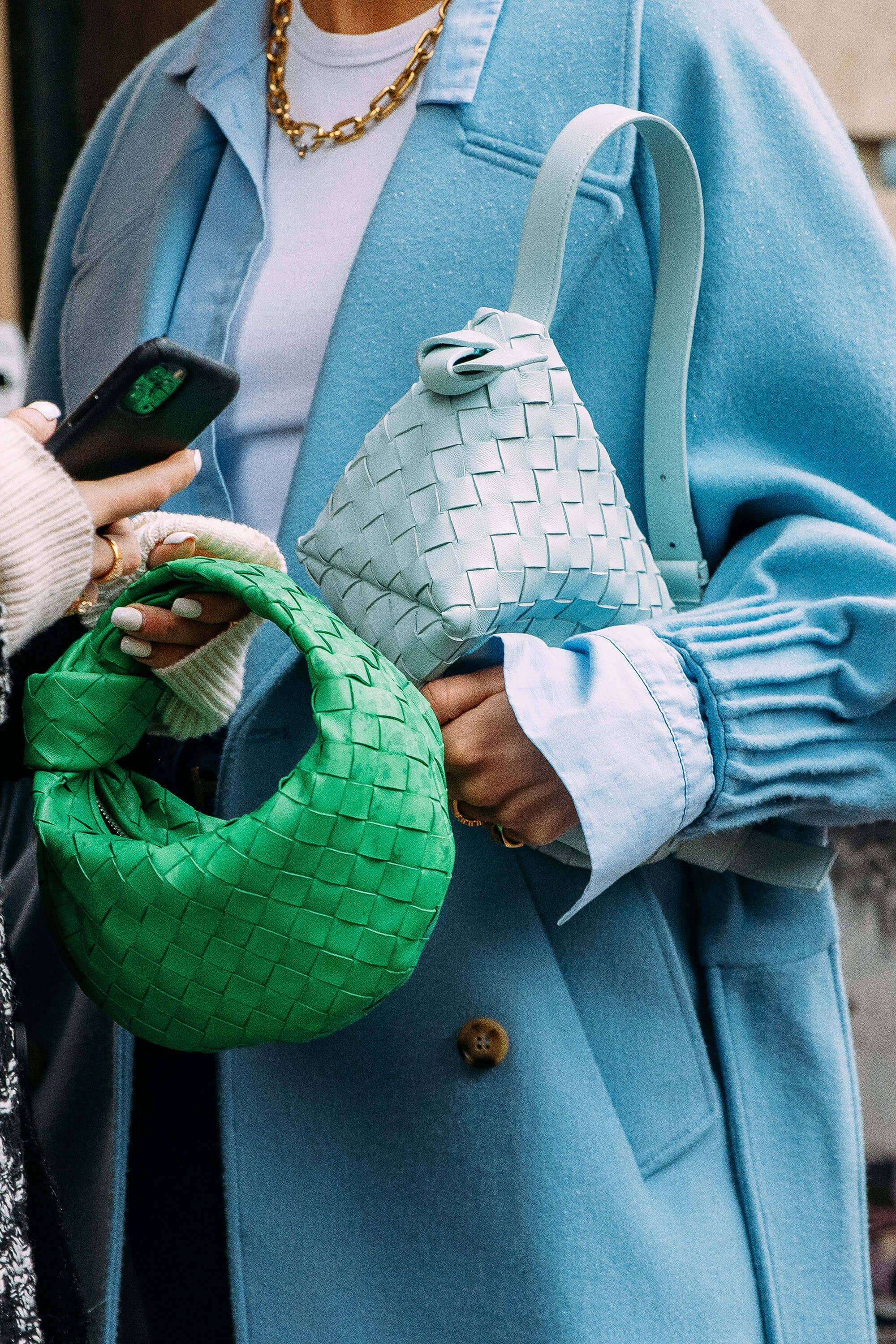 To Bottega Veneta Vesker Bakgrunner