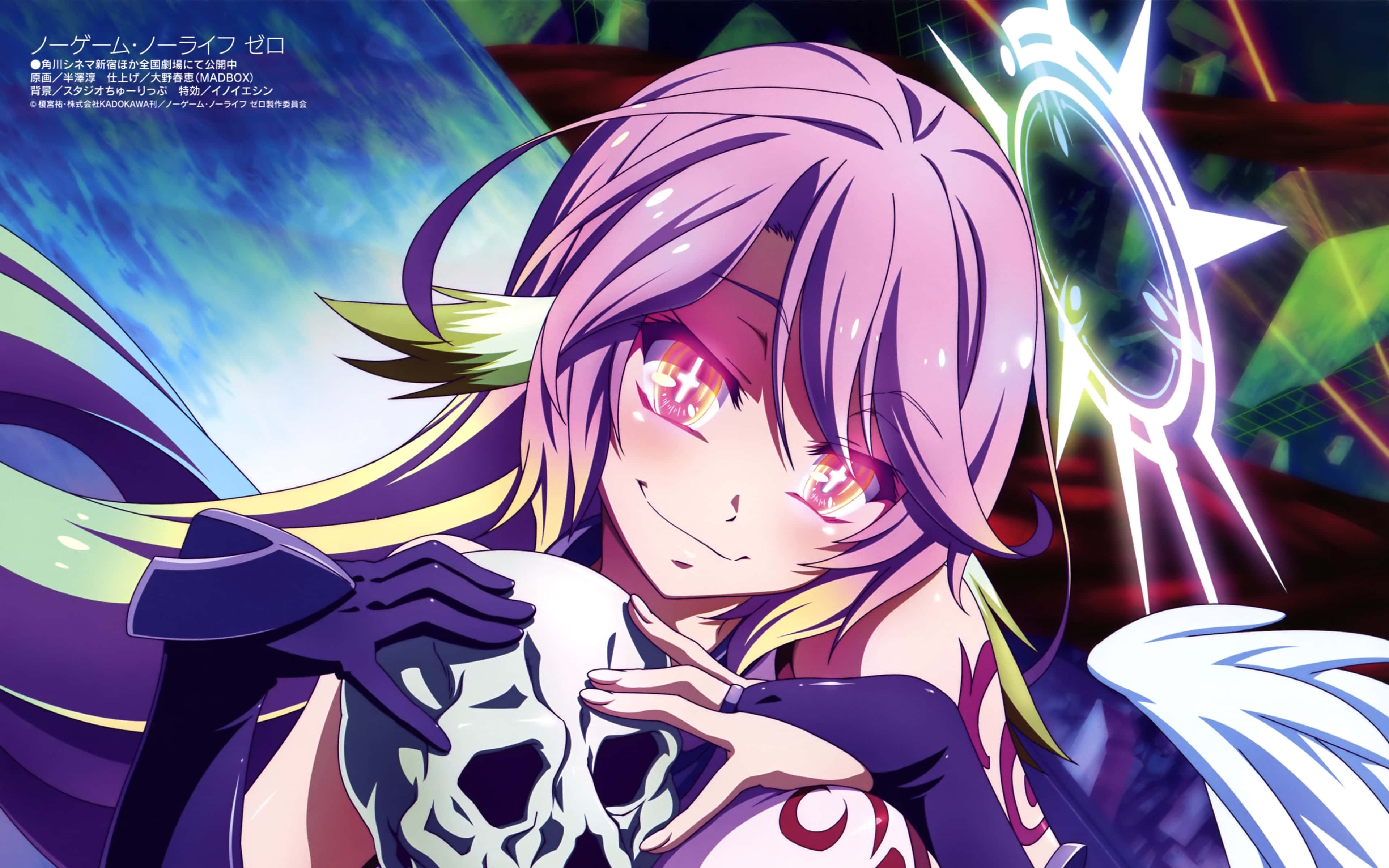 To gamere som nyter livet i No Game No Life-verdenen Bakgrunner
