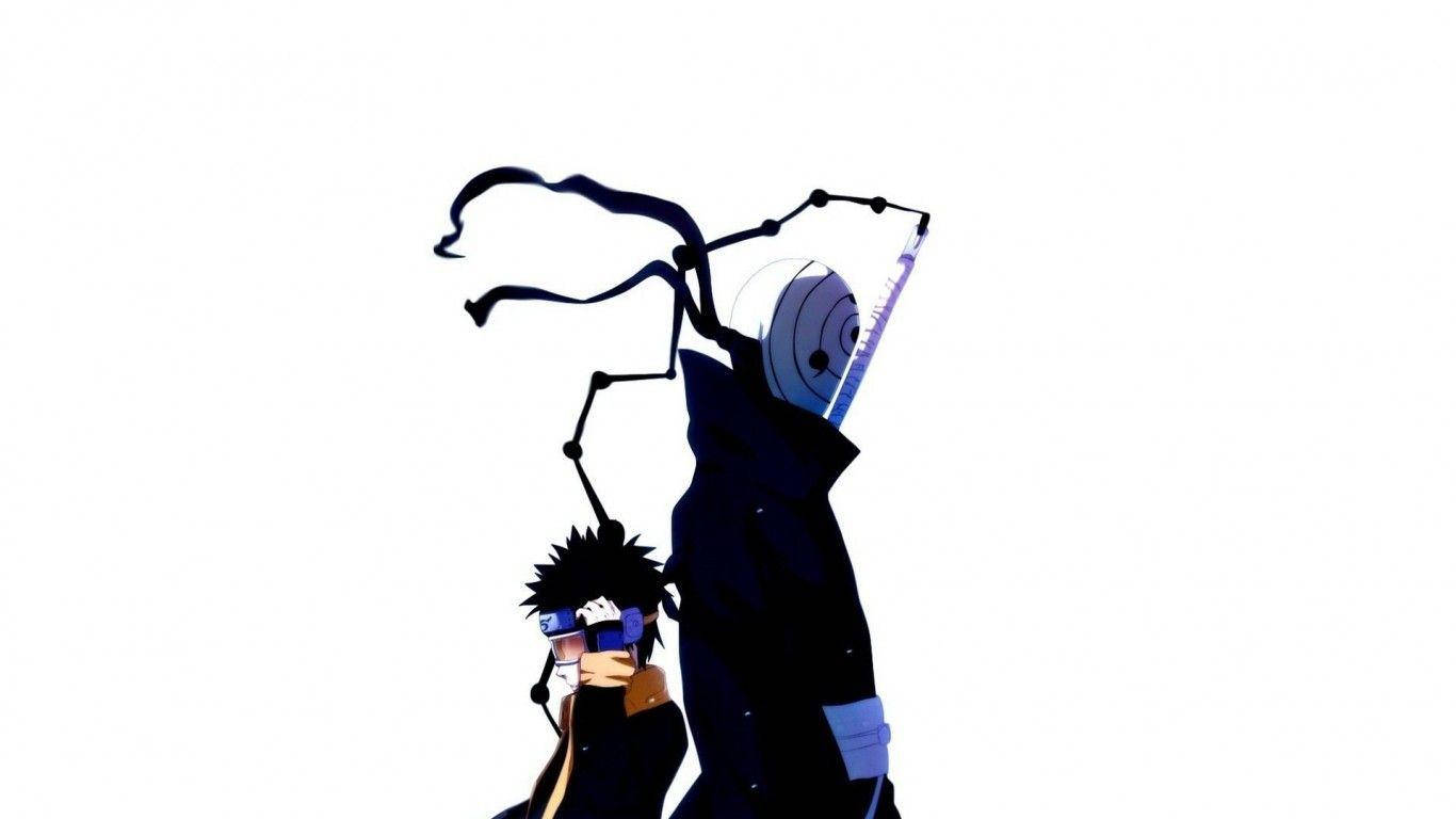 Tobi Naruto Rygg-mot-rygg med Unge Obito Bakgrunner