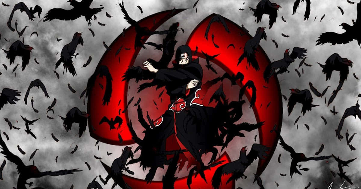 Tøff Naruto-karakter Uchiha Itachi Bakgrunner
