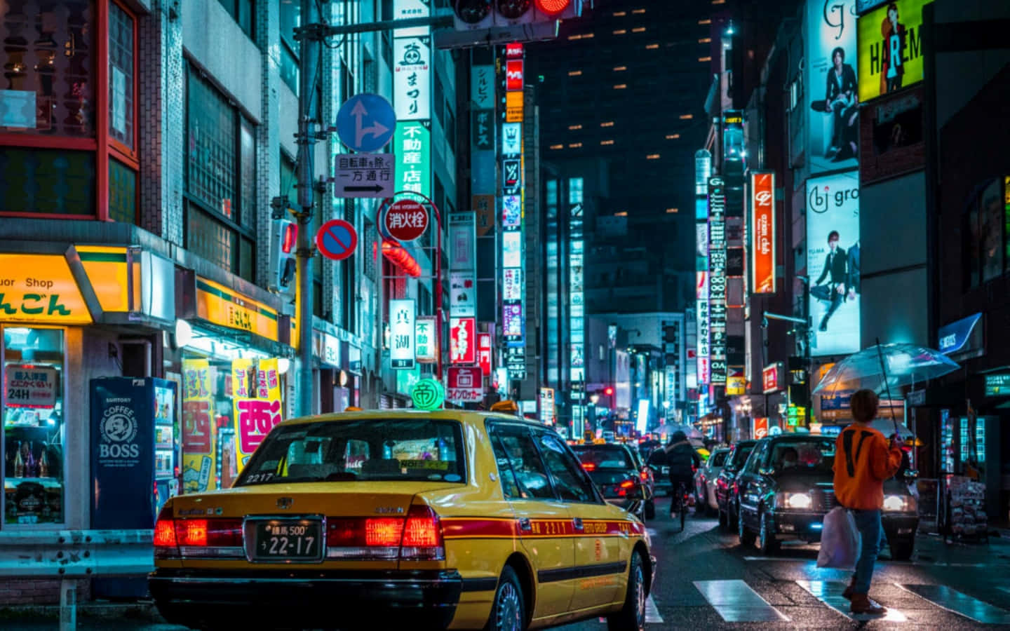 Tokyo etter mørkets frembrudd Bakgrunner
