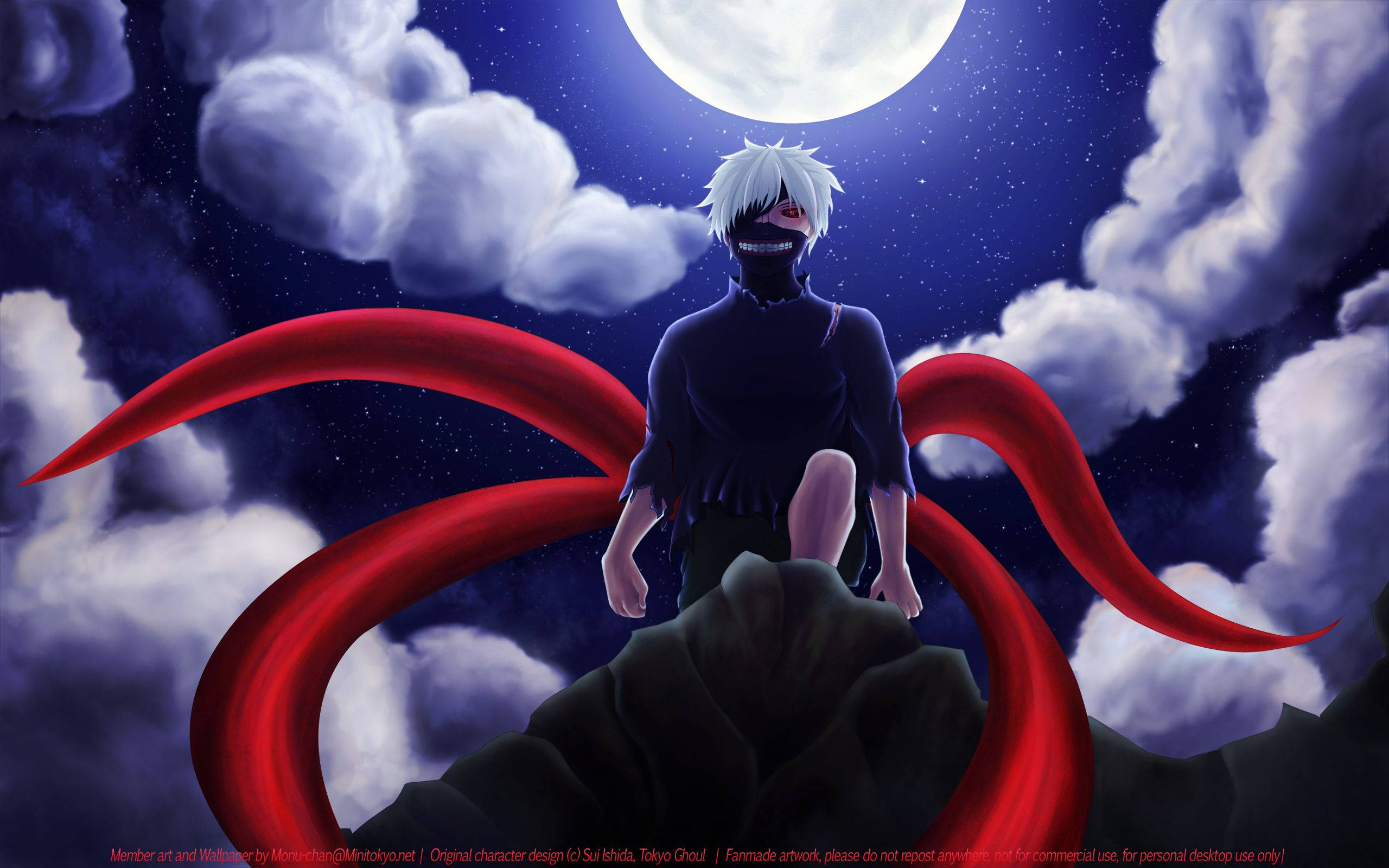 Tokyo Ghoul Karakterer Ken Fire Haler Bakgrunner