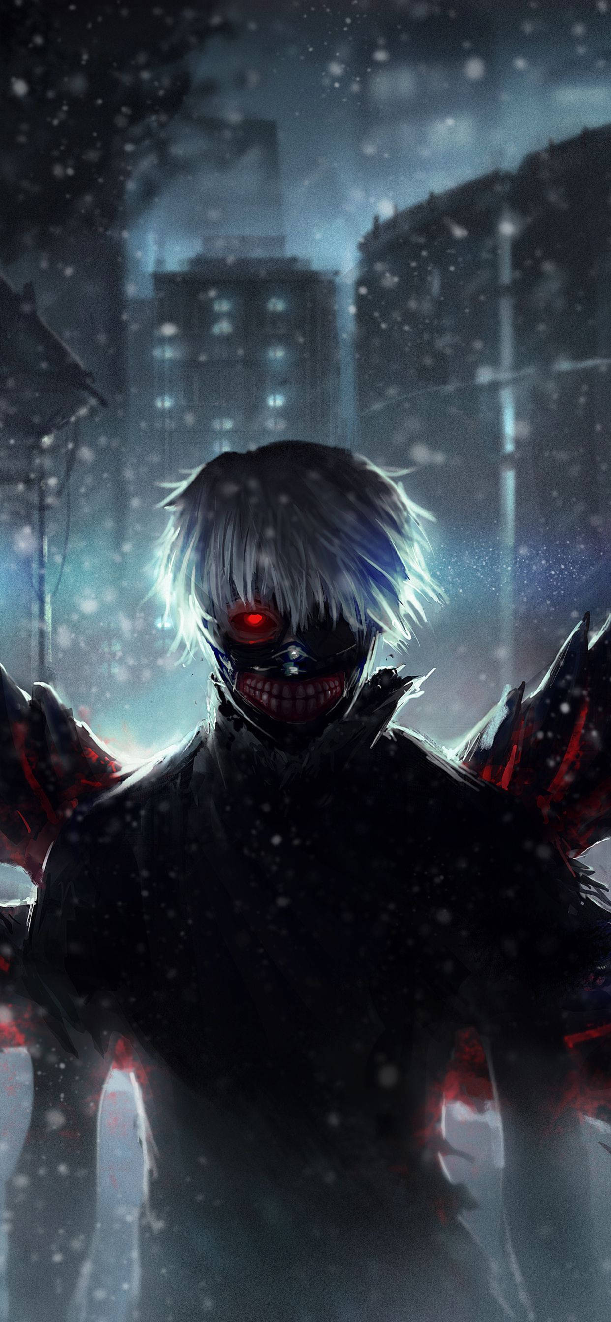 Tokyo Ghoul-karakterer Kens røde vinger Bakgrunner