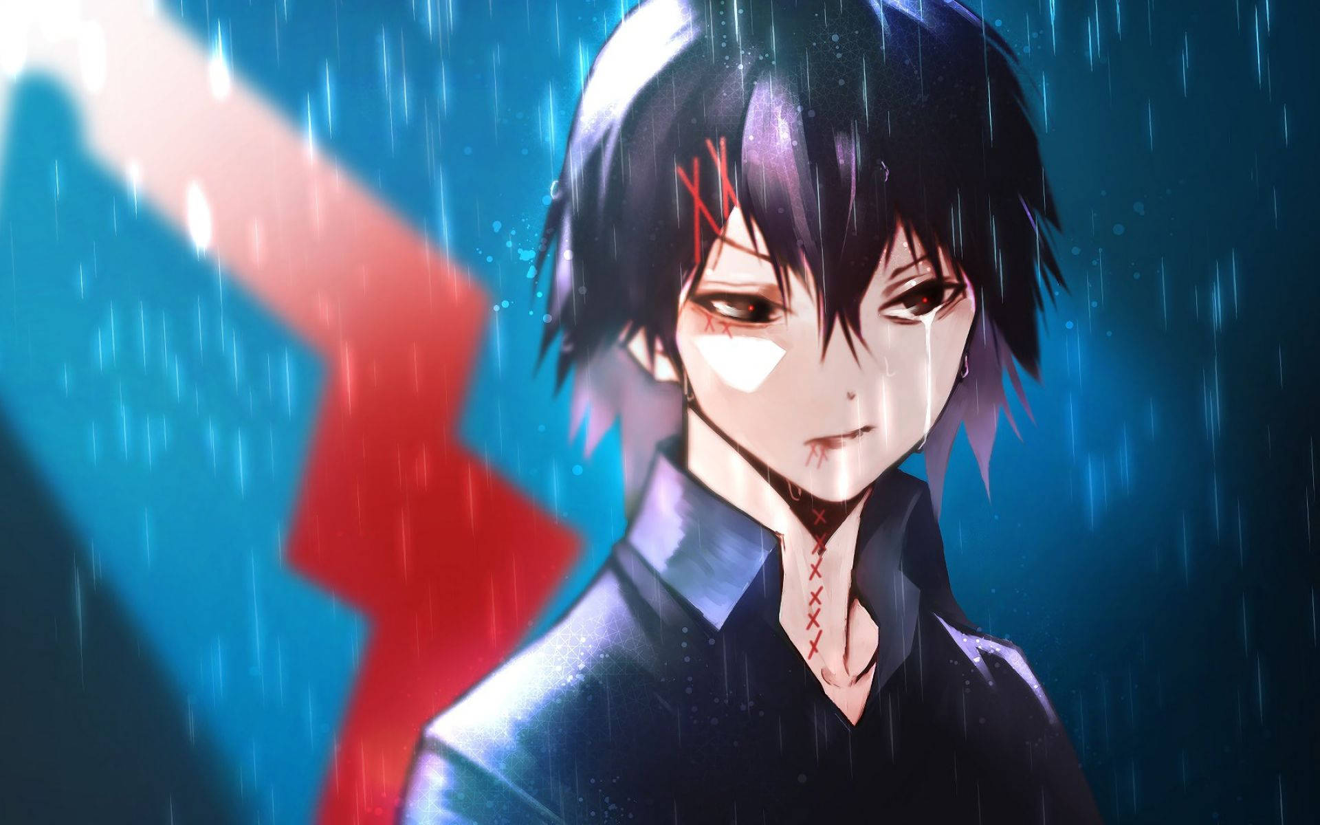Tokyo Ghoul-karakterer Juuzou Suzuya Bakgrunner