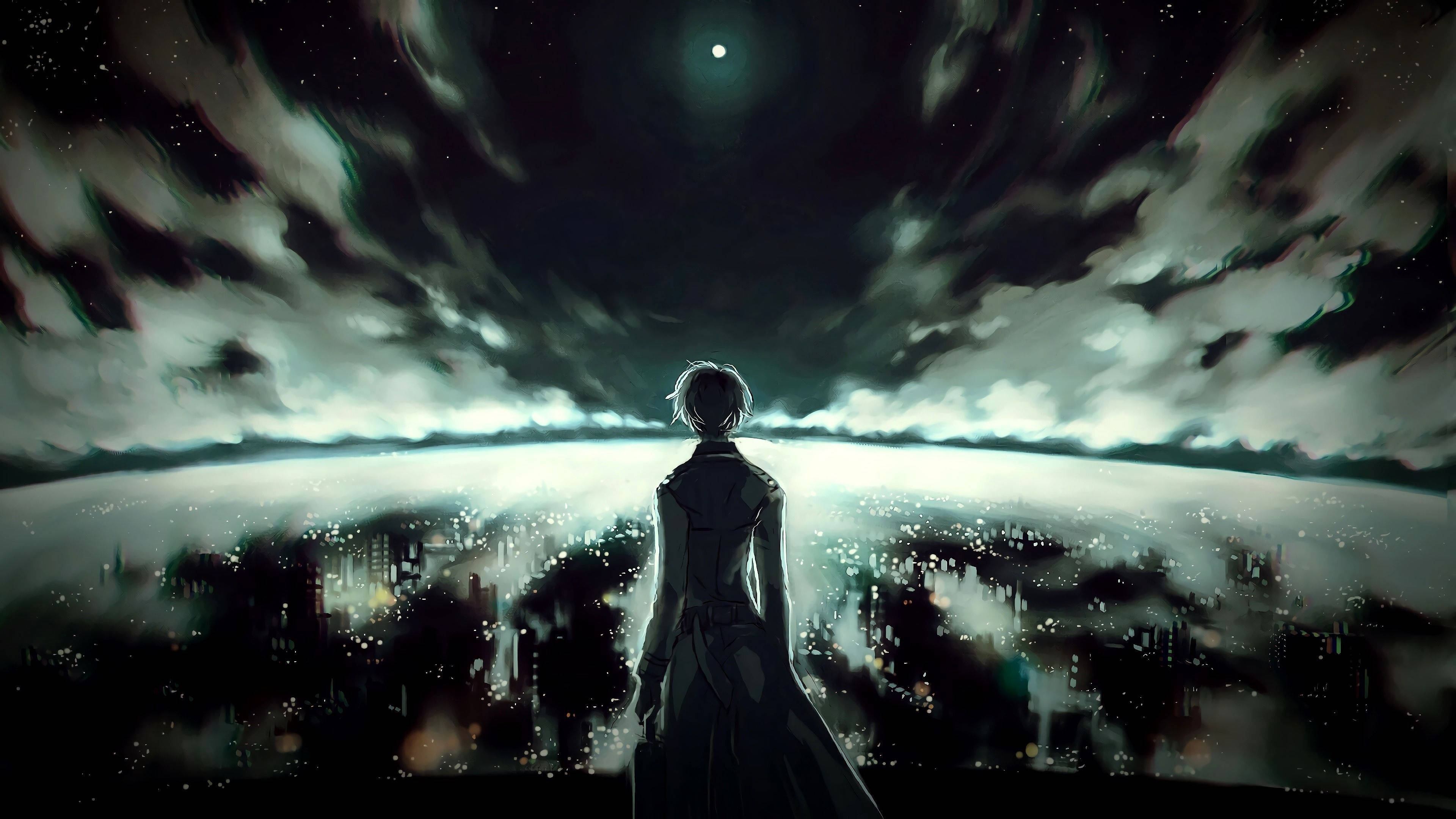 Tokyo Ghoul Mørk Anime Estetisk Skrivebord Bakgrunner