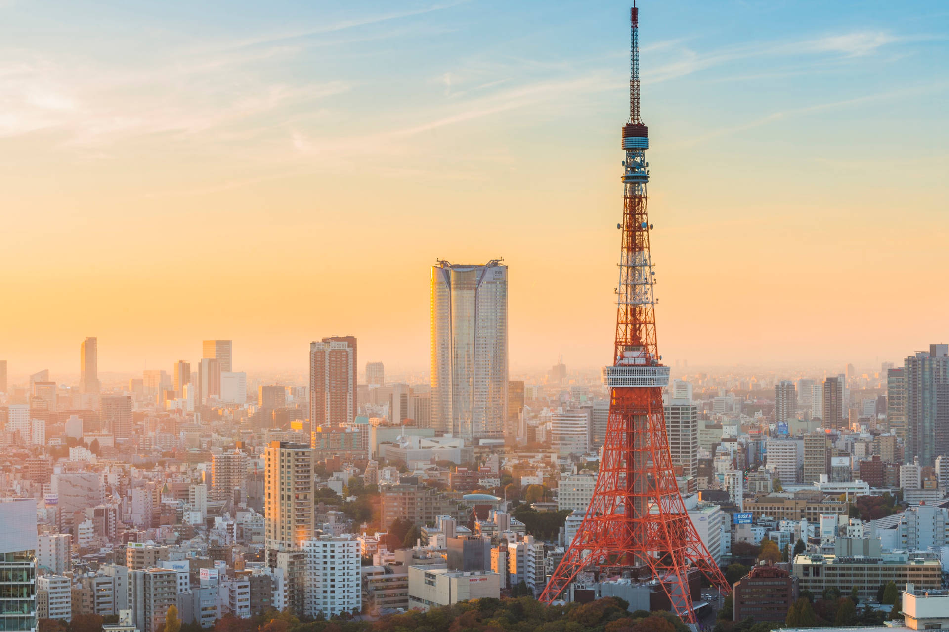 Tokyo Tower på dagtid