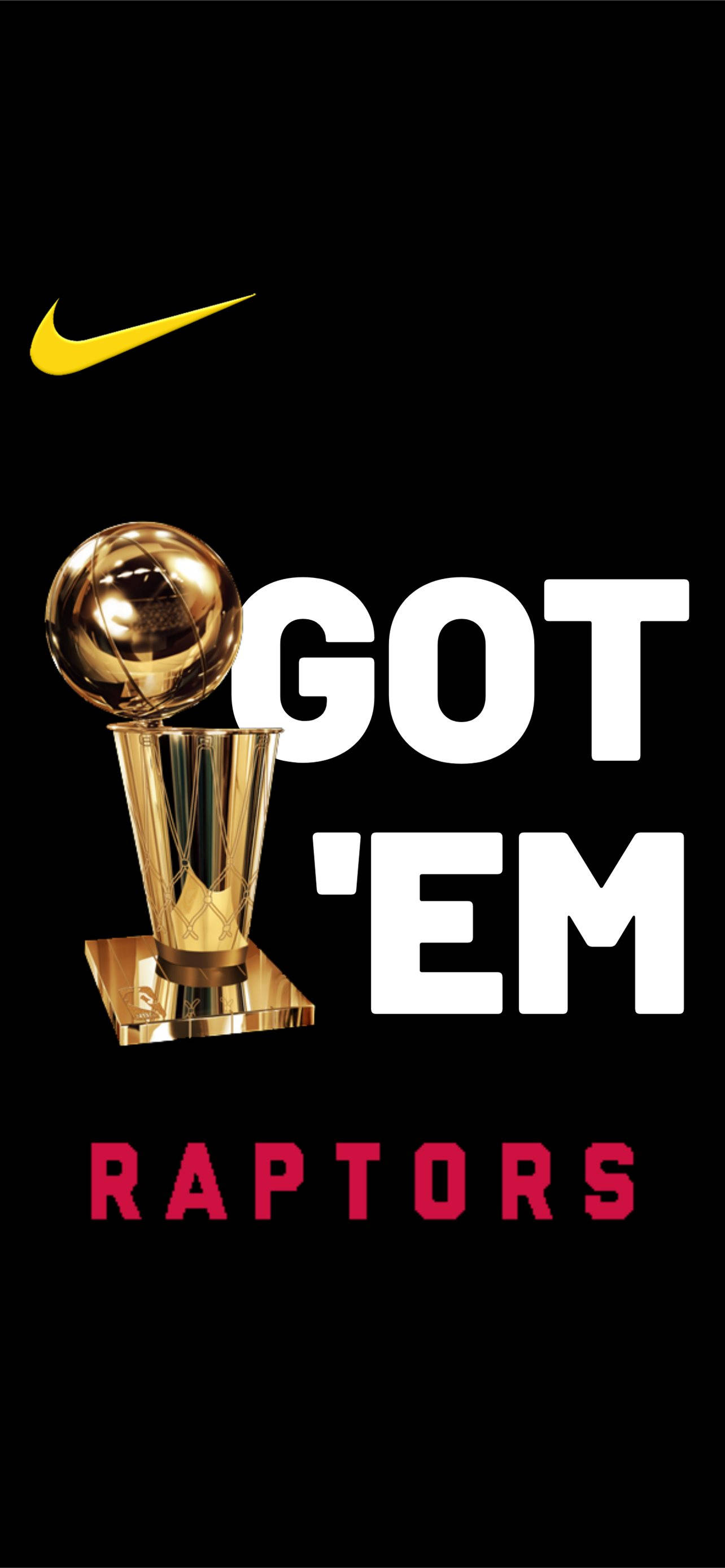 Toronto Raptors Nike Samarbeid Bakgrunner