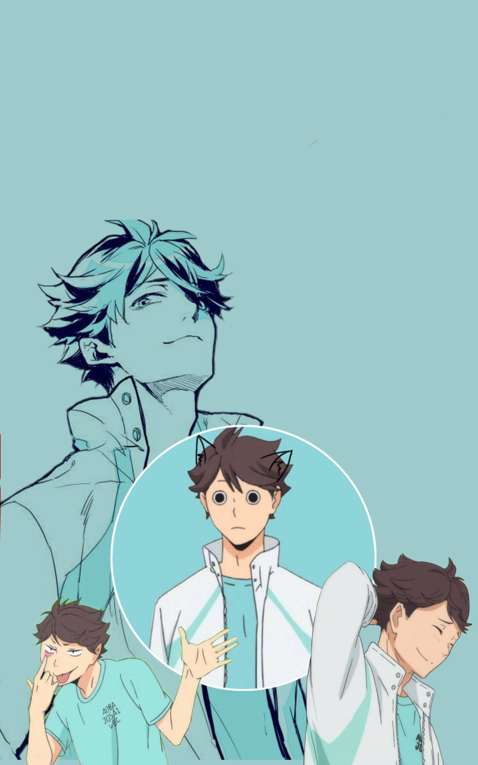 Toru Oikawa Meme Face Bakgrunner