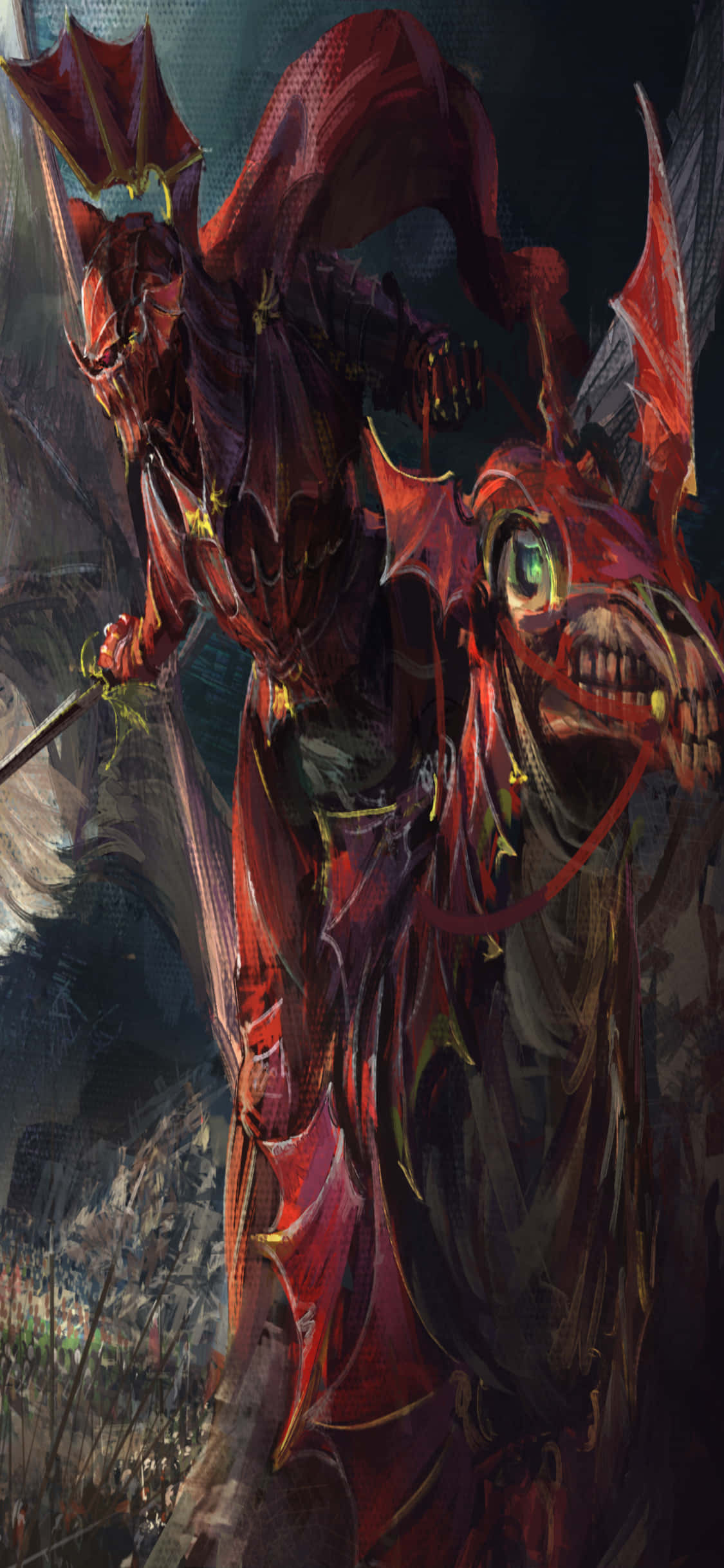 Total War, total moro! Bakgrunner