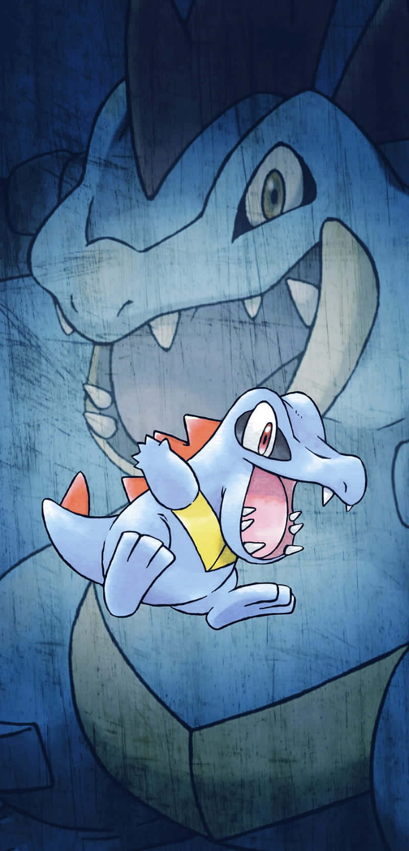 Totodile og Feraligatr Bakgrunner