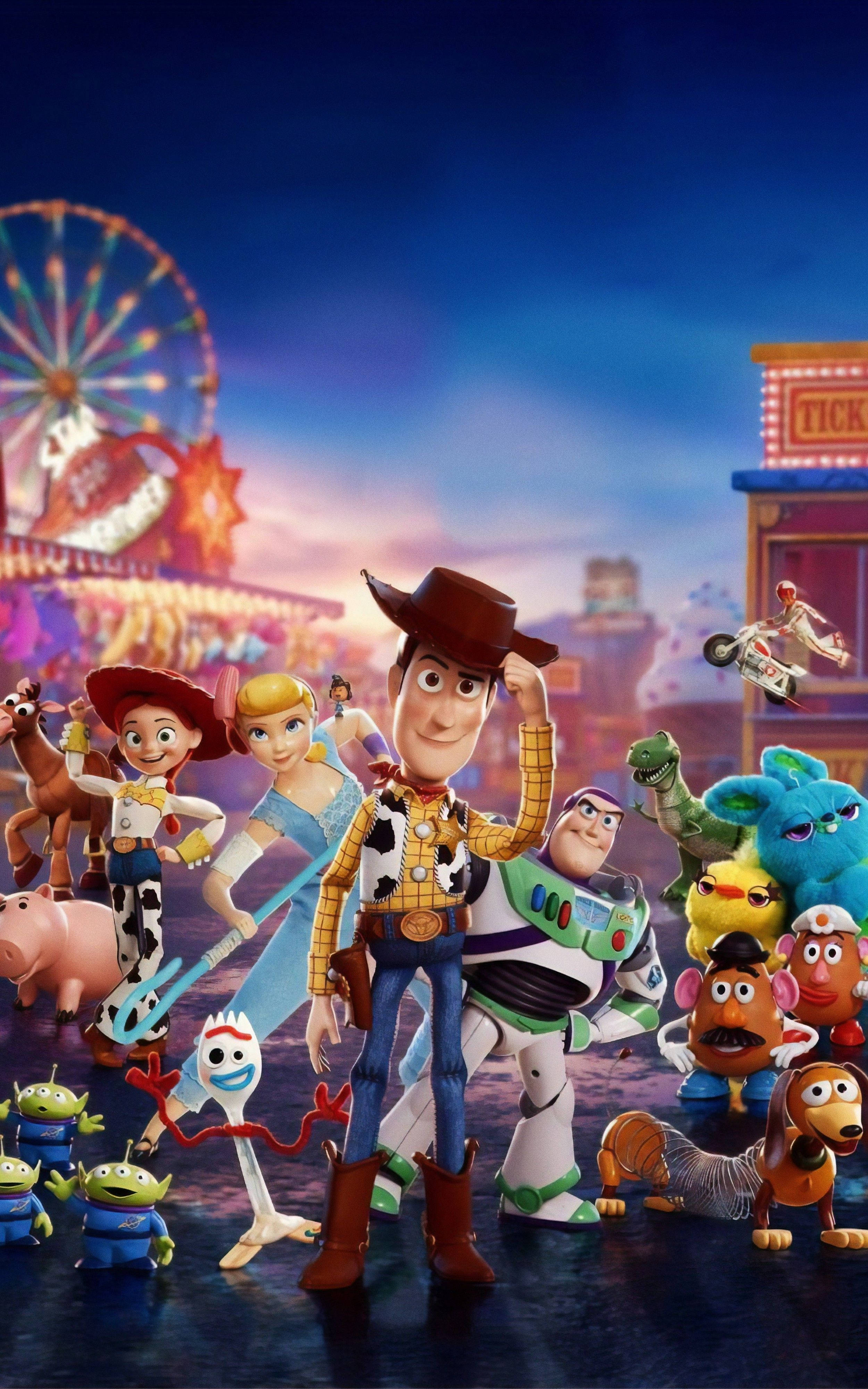 Toy Story Fire Hele Gjengen Bakgrunner