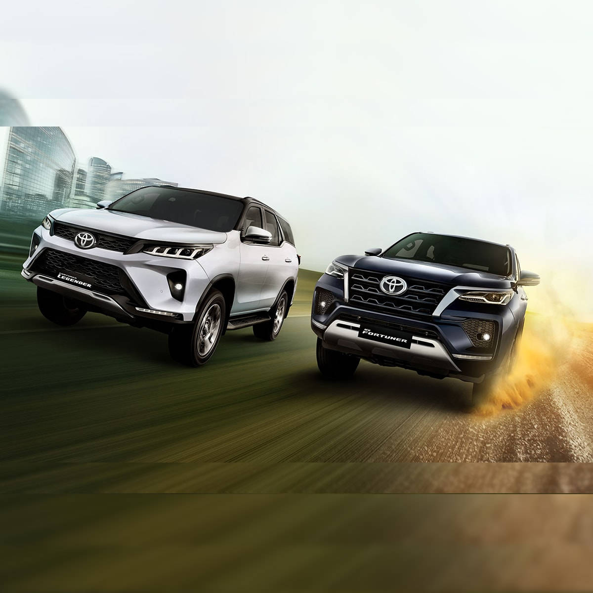 Toyota Fortuner VRZ og BS 6 — Bil 4K GIF Bakgrunner