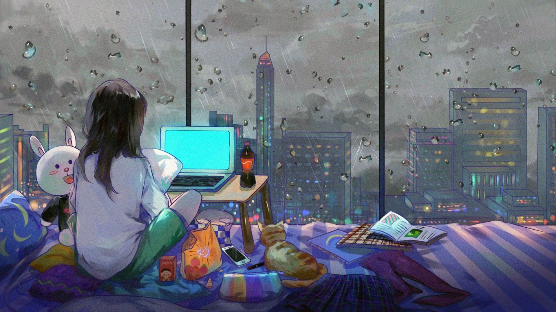 Travelig anime-rom Bakgrunner