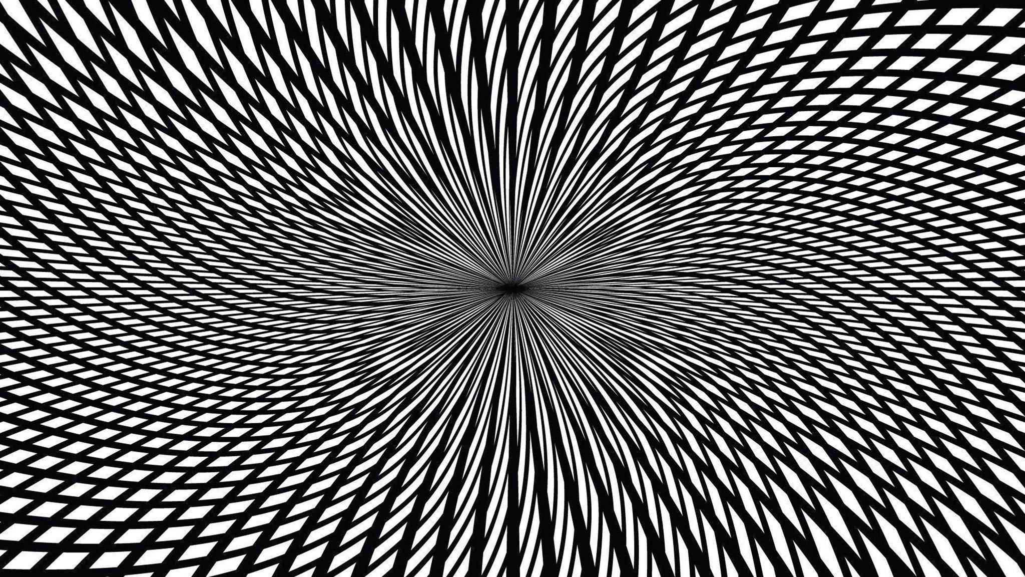 Trippy mørk estetikk diamantmønstre Bakgrunner
