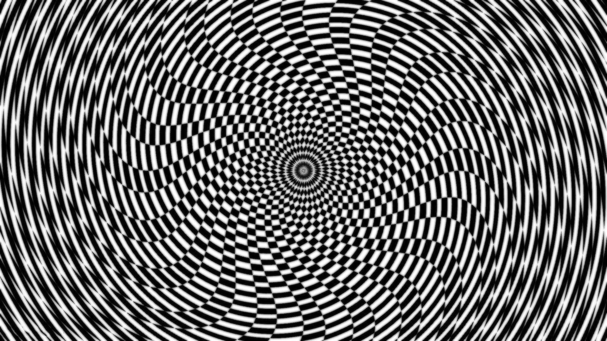 Trippy Mørke Estetiske Firkanter Bakgrunner