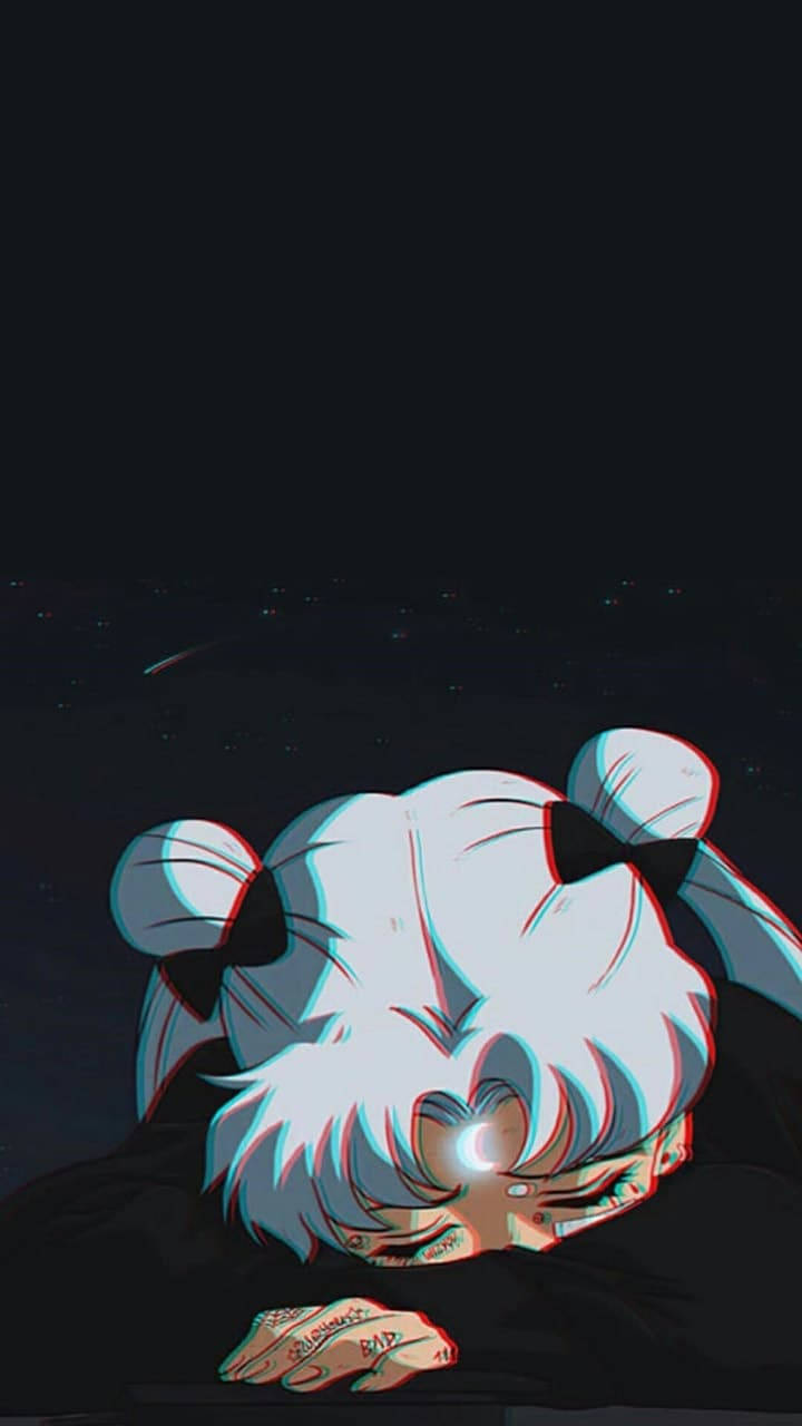 Trist anime Sailor Moon estetikk Bakgrunner