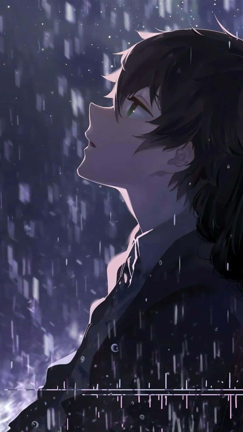 Triste anime-bilder Bakgrunner